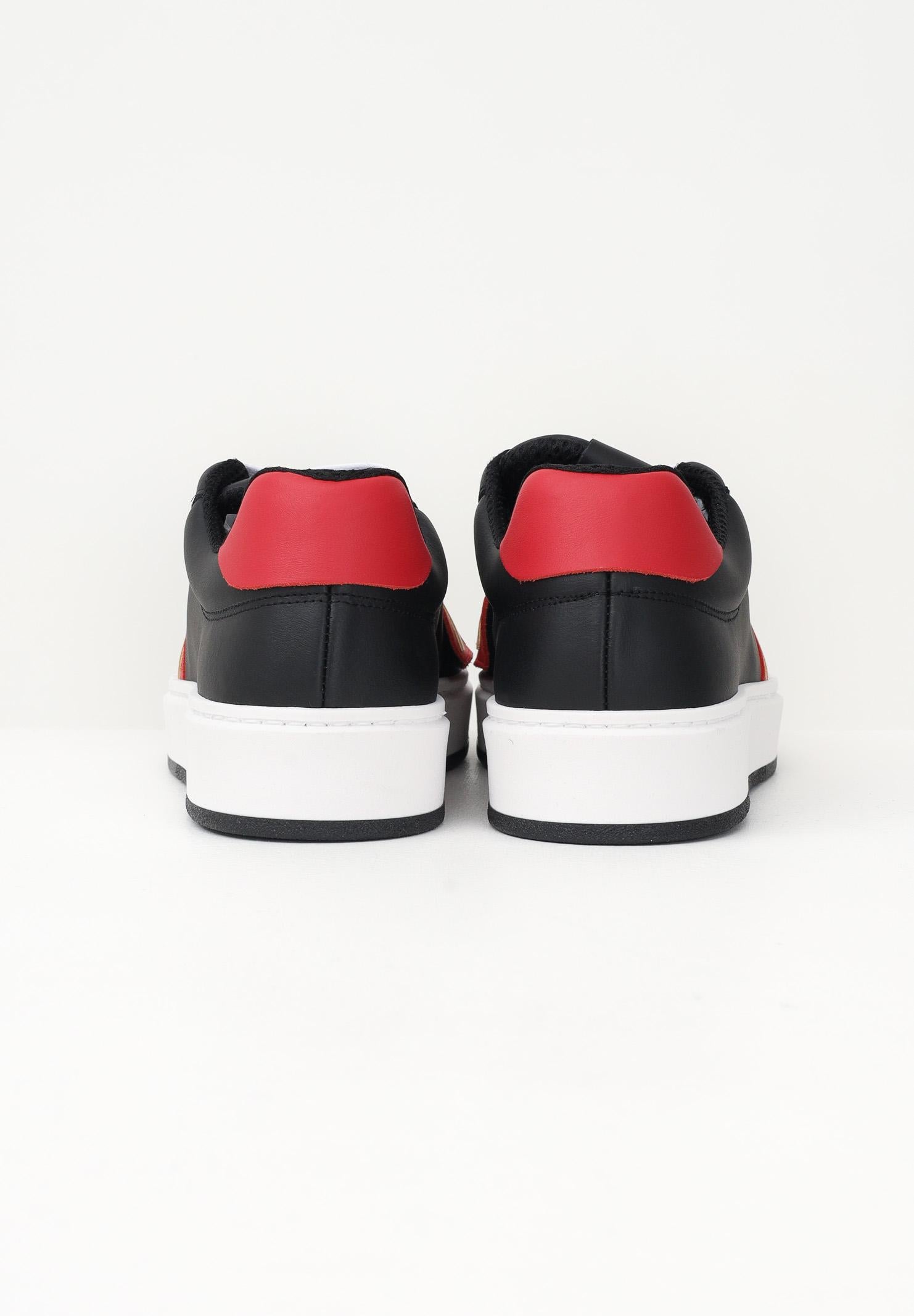 GCDS Sneakers nere da uomo con fascia a strappo logata B1EU4204AF2 45 GCDS