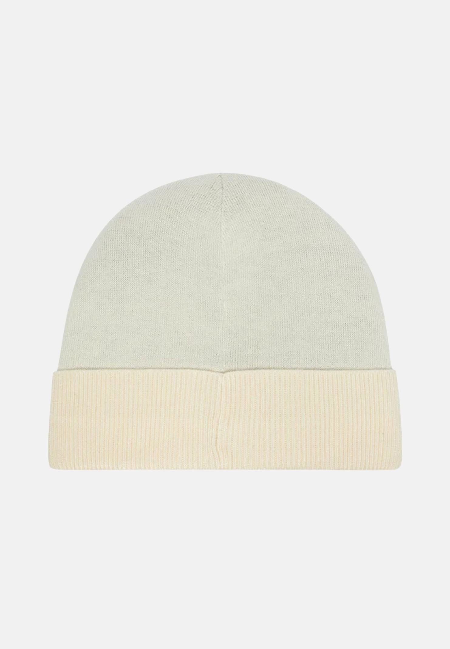 EA7 Berretto di lana panna da uomo con logo 7X000006AF11994 M1181 EA7