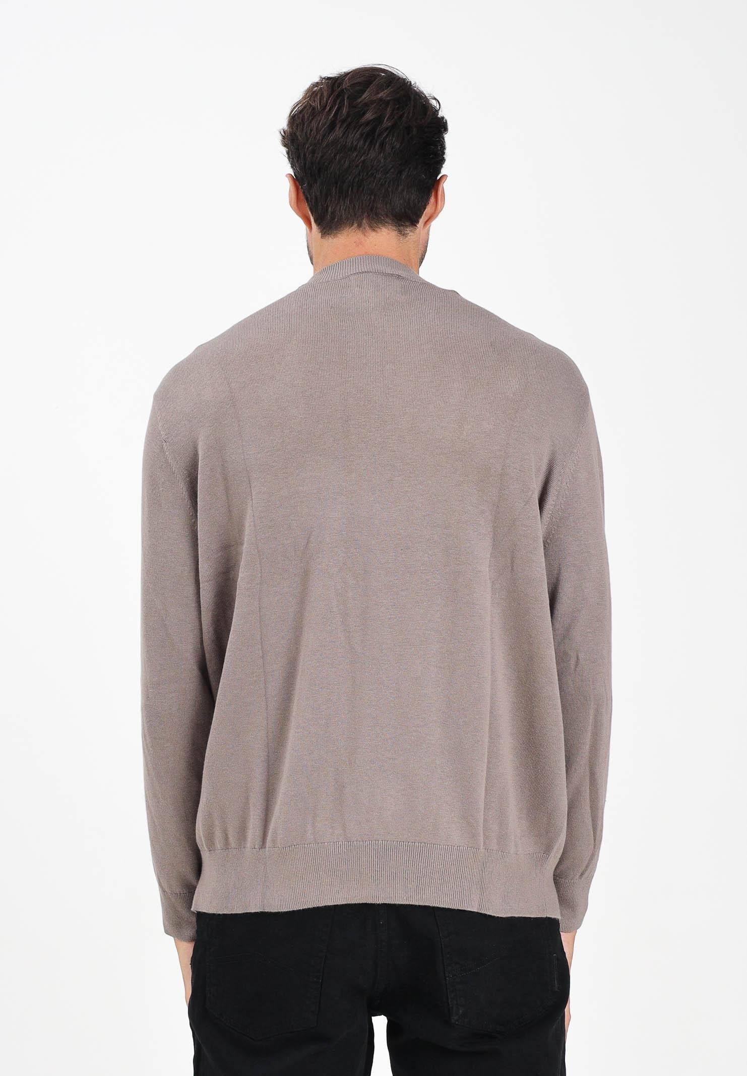 ARMANI EXCHANGE Maglioncino girocollo marrone da uomo XM000338AF12291 U6107 ARMANI EXCHANGE