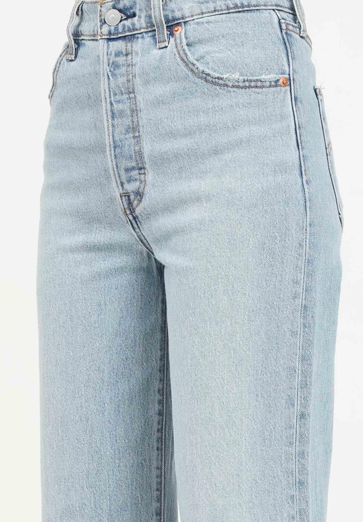 LEVI'S® Jeans Ribcage Straight alla caviglia in denim chiaro da donna 72693-0219 LEVI'S®