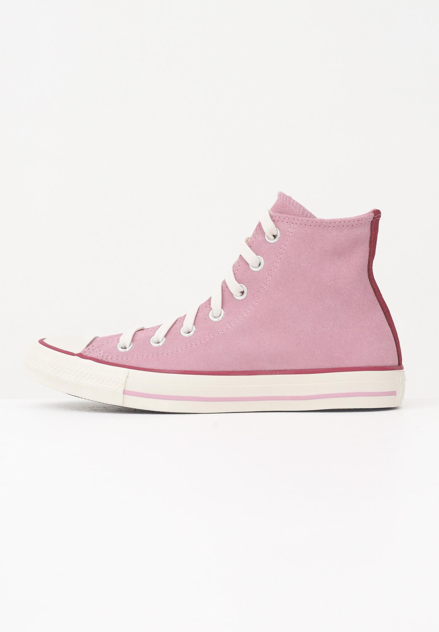 CONVERSE Sneakers Chuck Taylor All Star Contrast Suede rosa da donna A16608C CONVERSE