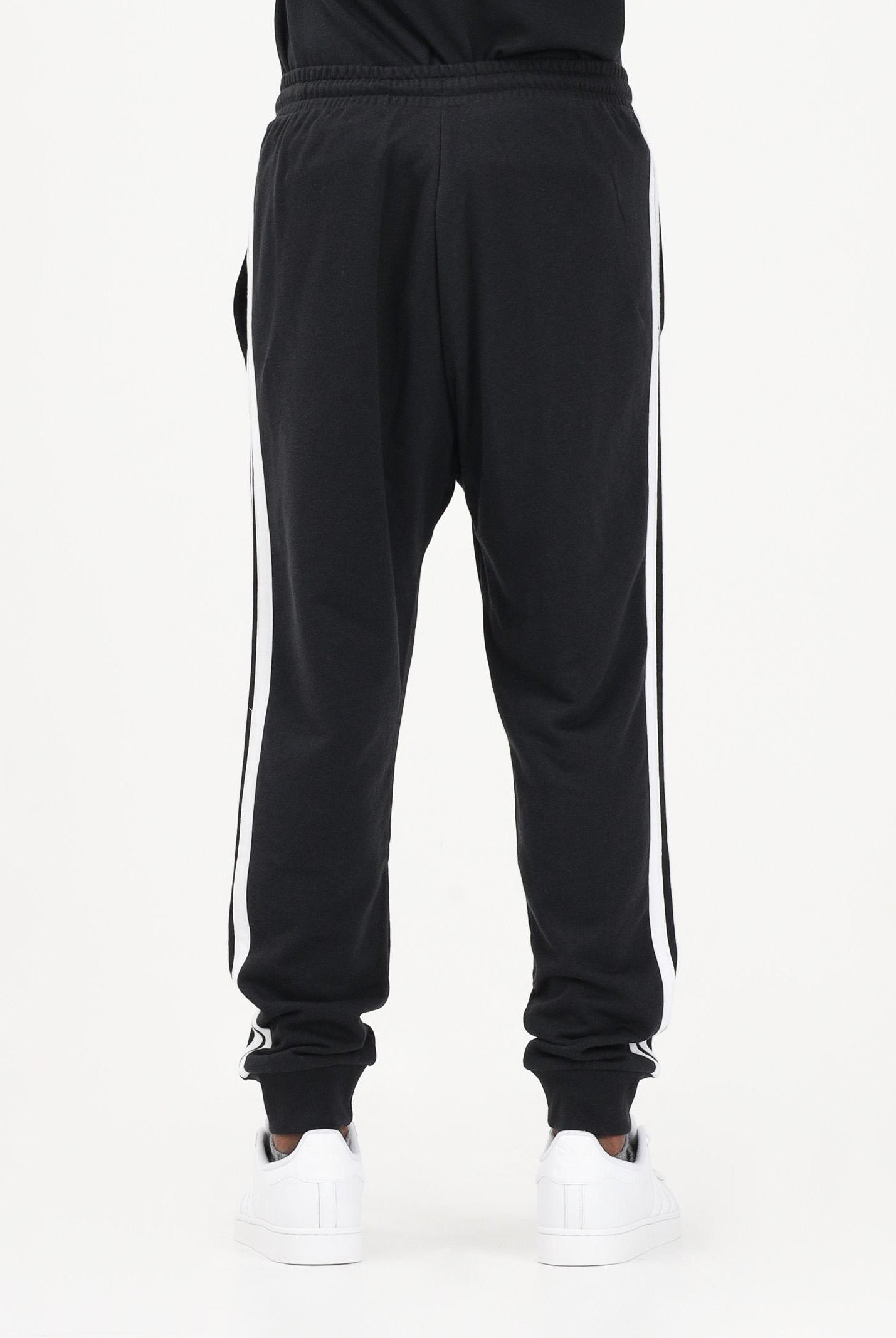 ADIDAS PERFORMANCE Pantalone sportivo Essential 3-Stripes French Terry nero da uomo JD1881 . ADIDAS PERFORMANCE