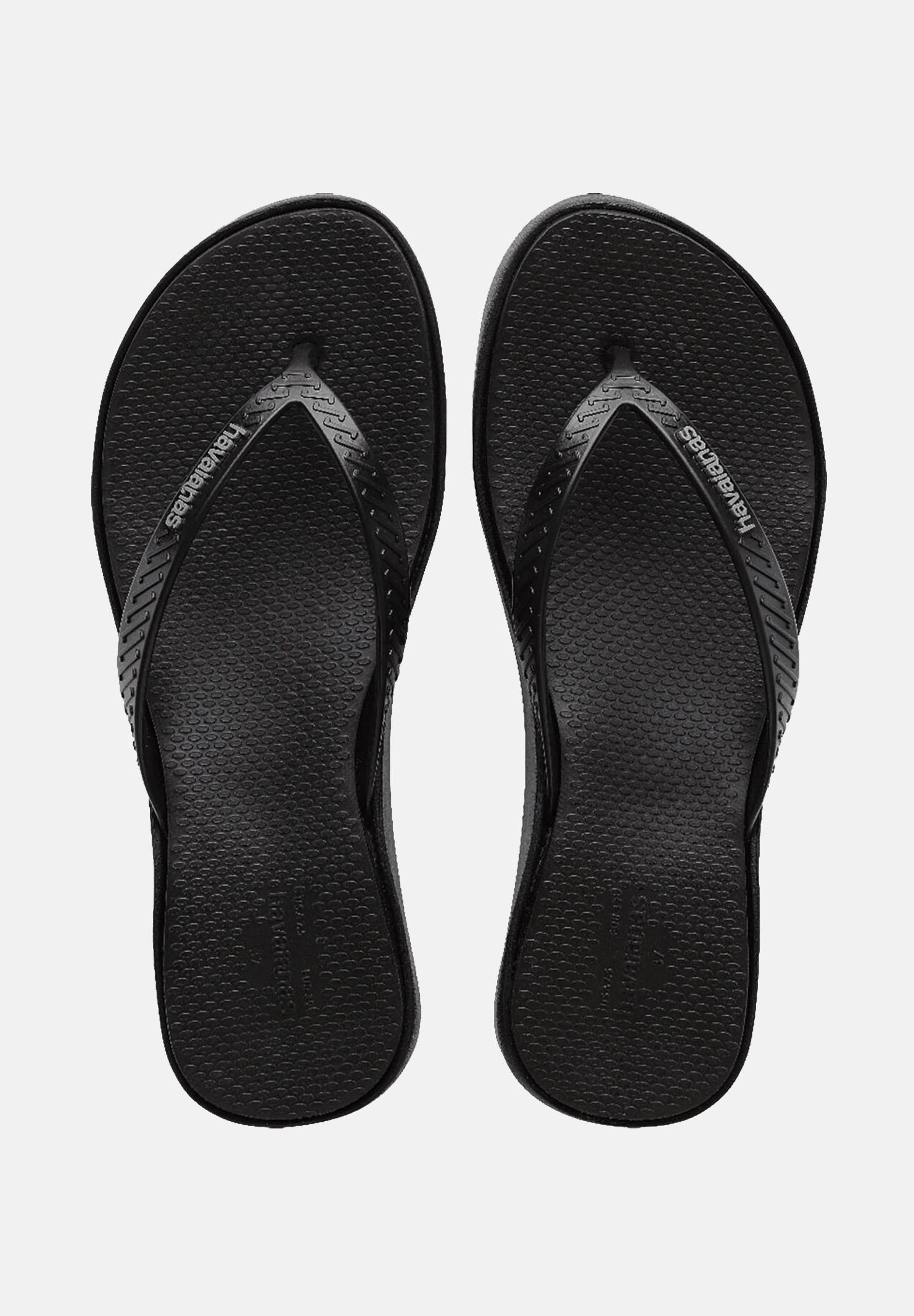 HAVAIANAS Infradito High Platform neri da donna 4150150 0090 HAVAIANAS