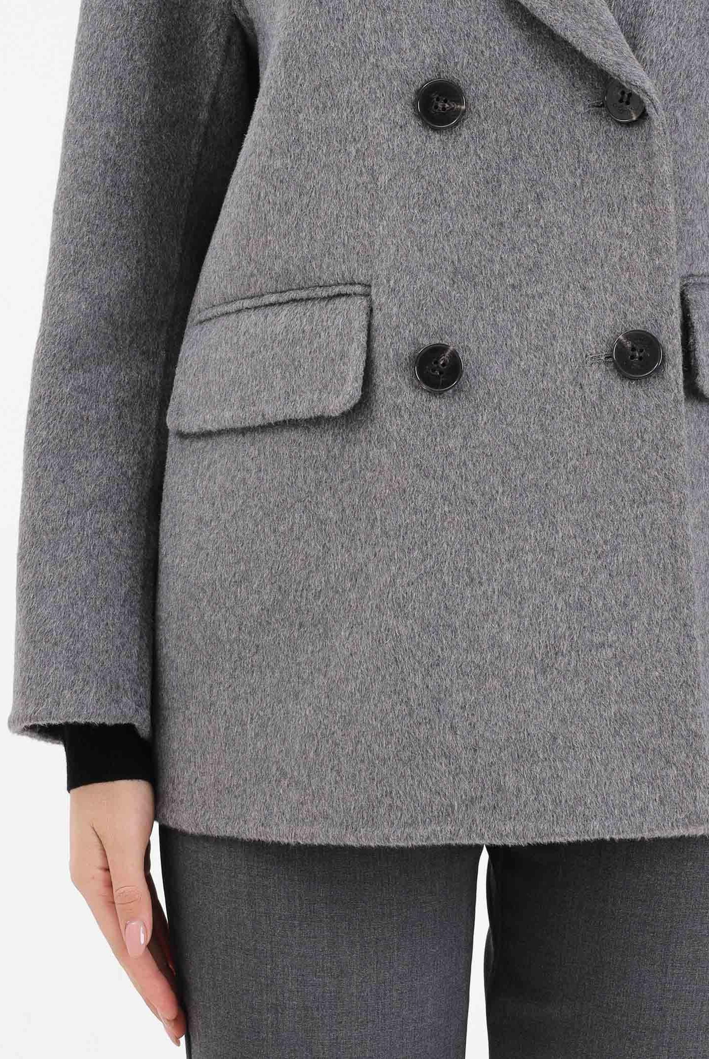 VICOLO Cappotto corto grigio da donna TF0068 A193 VICOLO