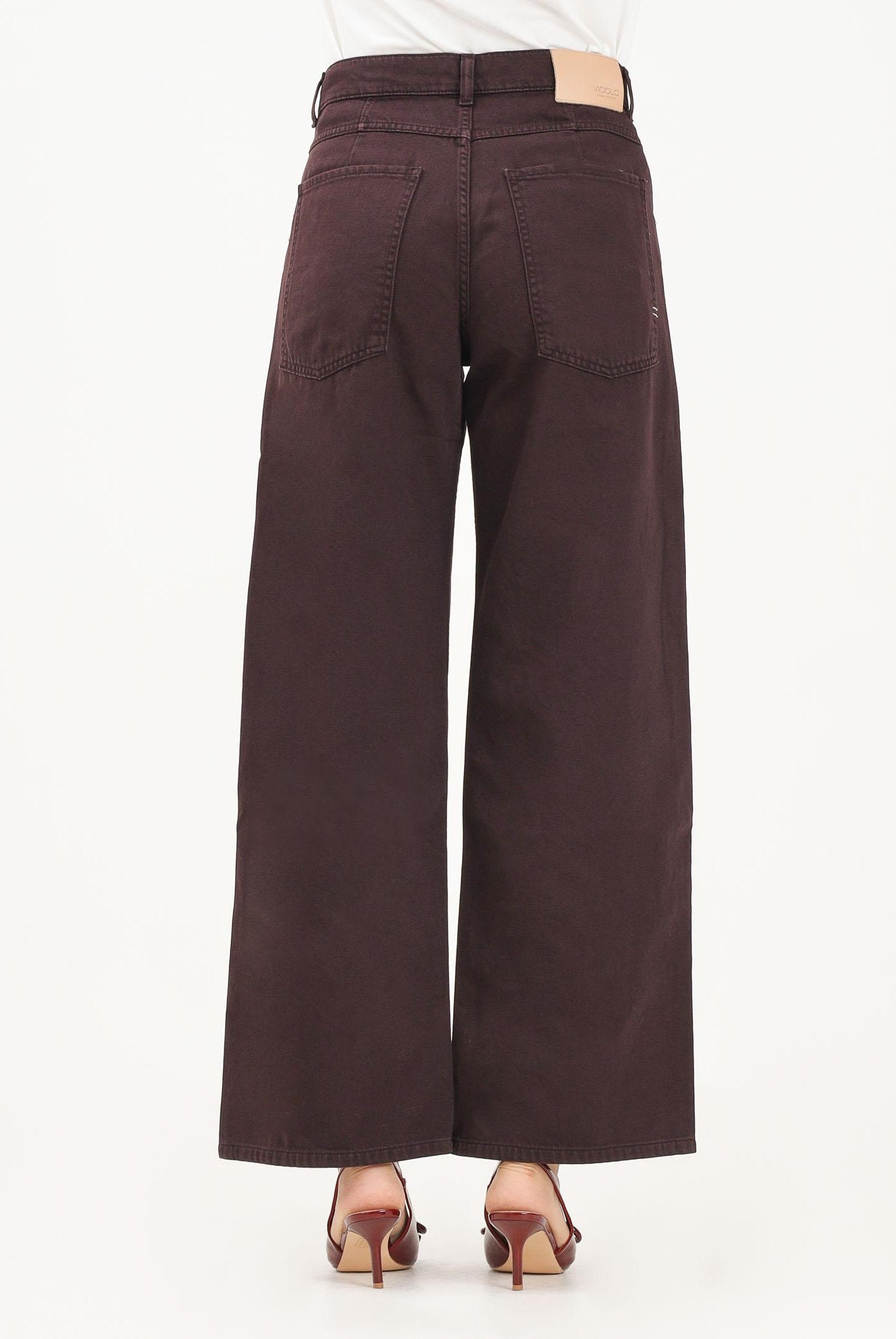 VICOLO Jeans Mia marrone da donna DF5109 BO VICOLO