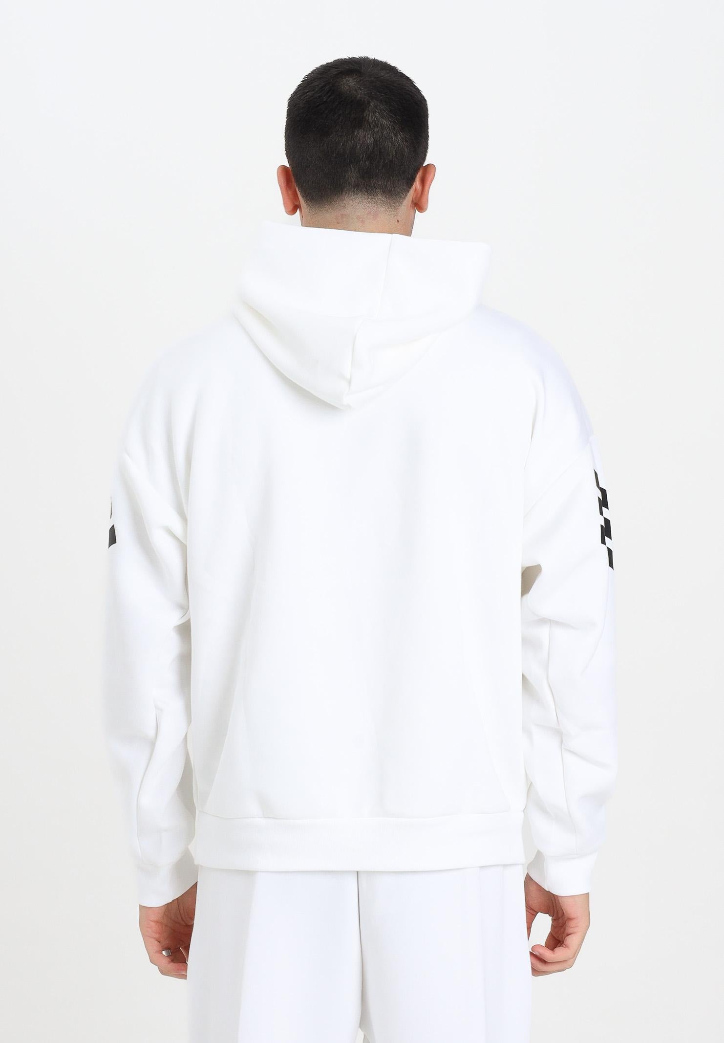 ADIDAS PERFORMANCE Felpa con cappuccio Future Icons 3-Stripes bianca da uomo JD4859 ADIDAS PERFORMANCE