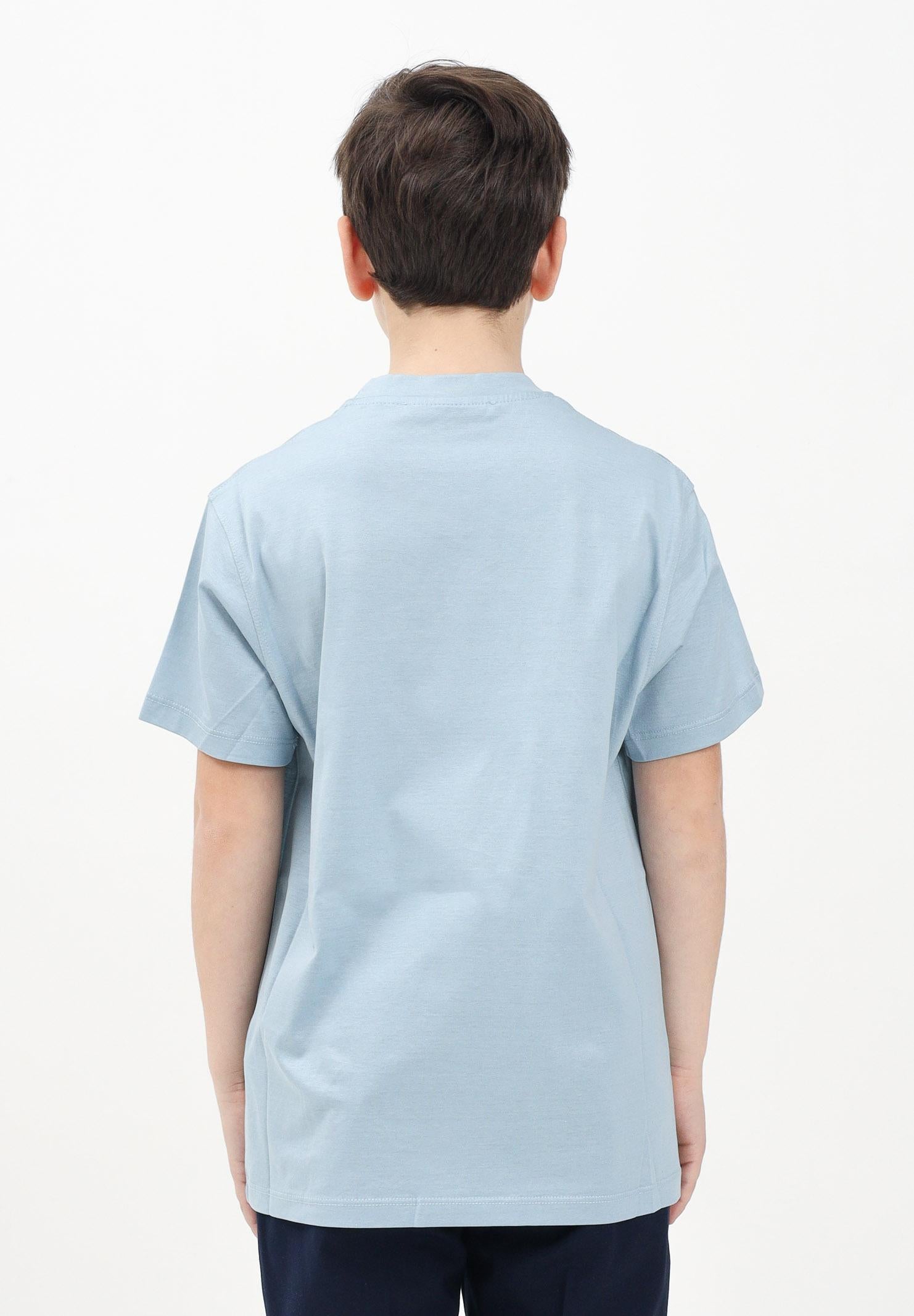 I'M BRIAN T-shirt a manica corta azzurro polvere da bambino TS3327J POL I'M BRIAN