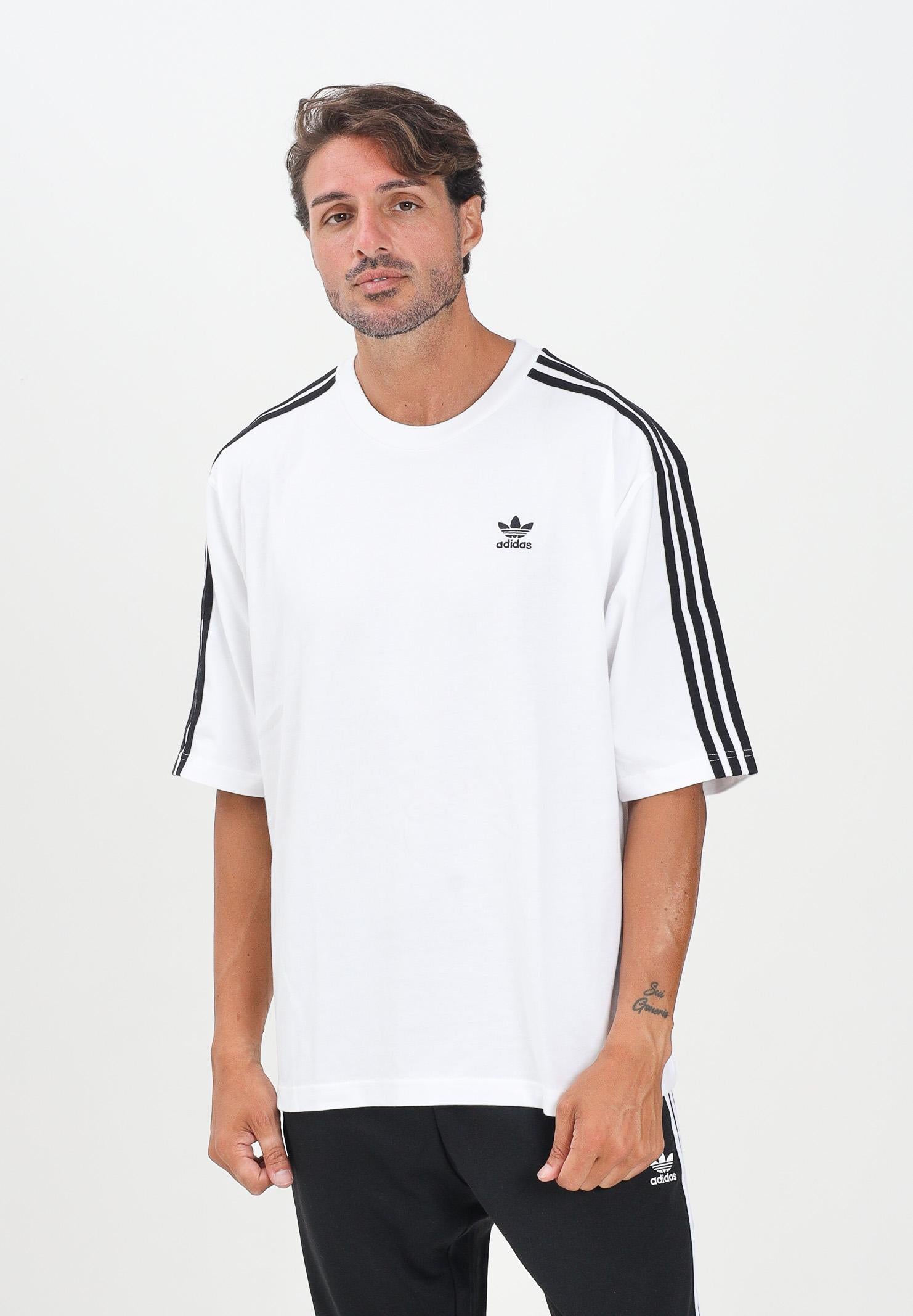 ADIDAS ORIGINALS T-shirt a manica corta Adicolor Oversized bianca da uomo IZ2474 ADIDAS ORIGINALS