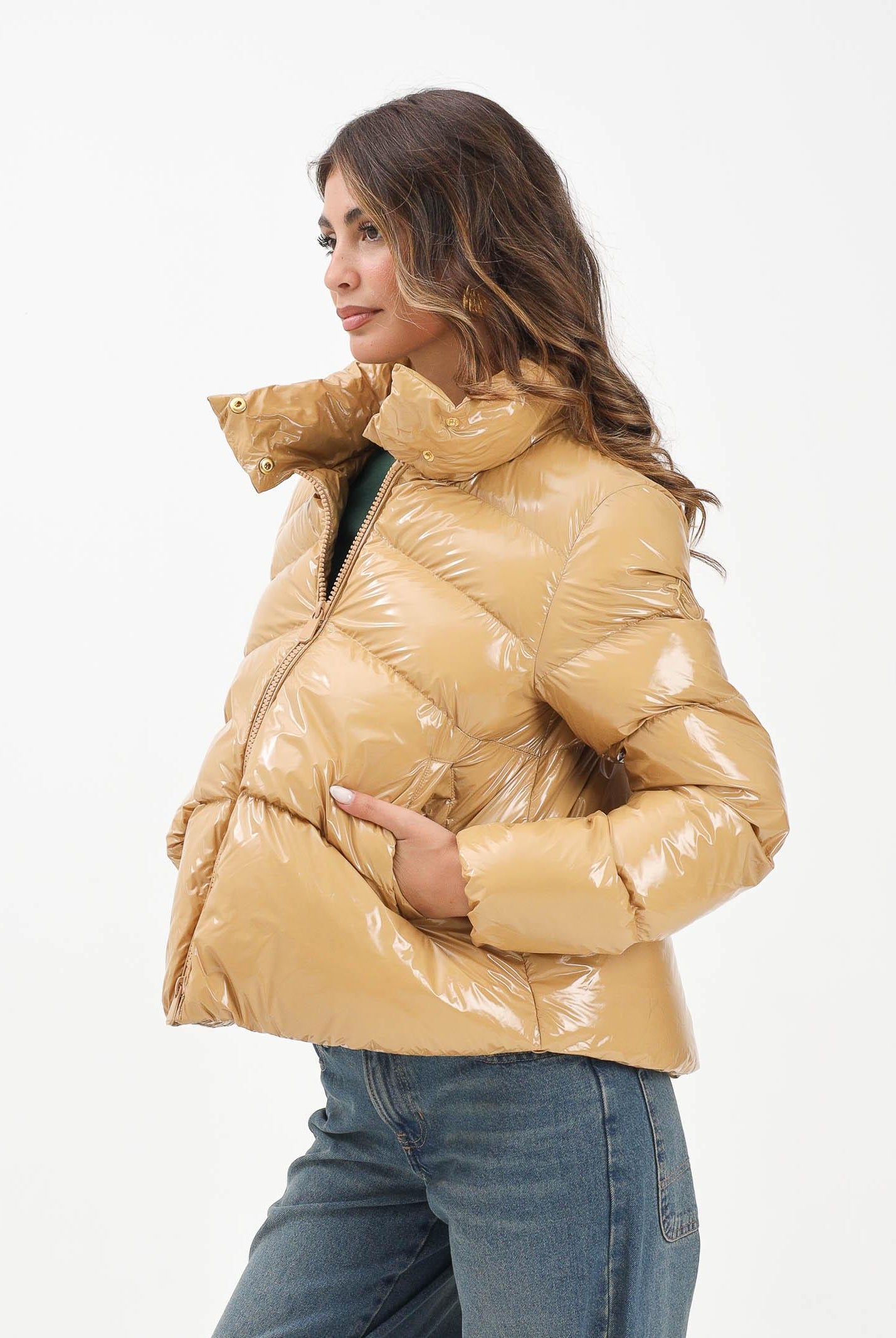 PINKO Piumino beige da donna 101598A2P7 D93 PINKO