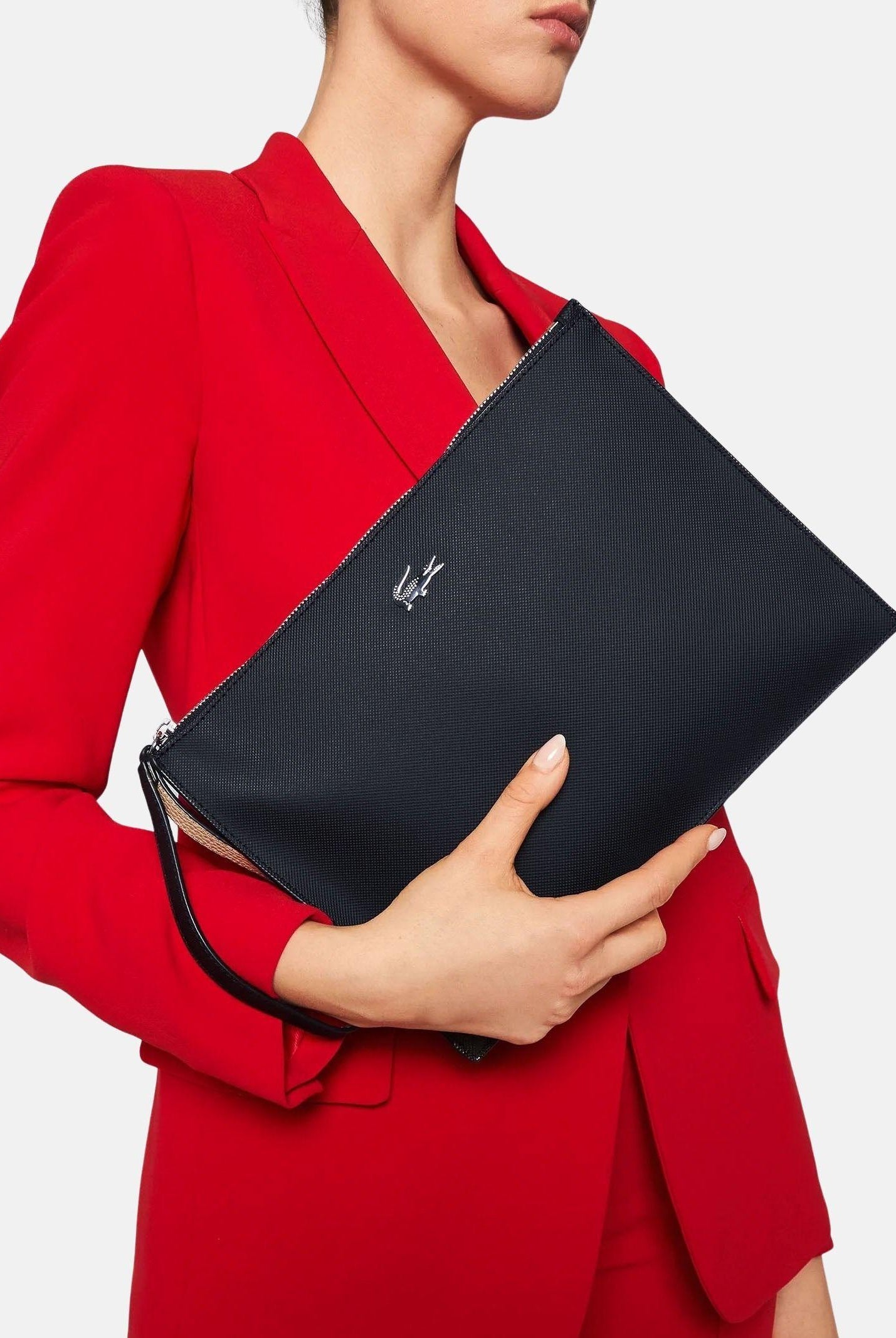 LACOSTE Pochette Anna nera da donna NF2791 A91 LACOSTE