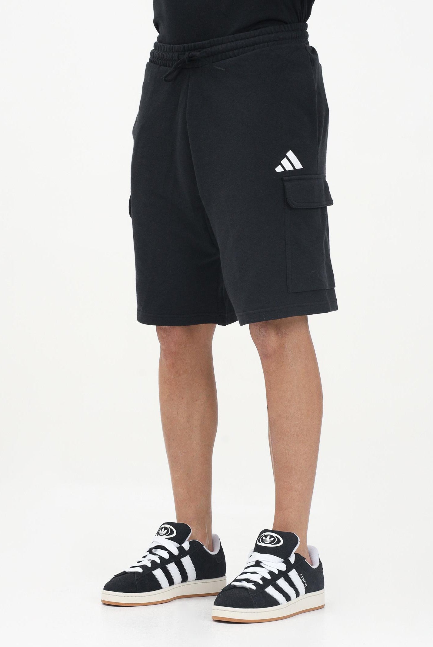 ADIDAS PERFORMANCE Shorts sportivo Essentials Cargo nero da uomo JE6291 . ADIDAS PERFORMANCE