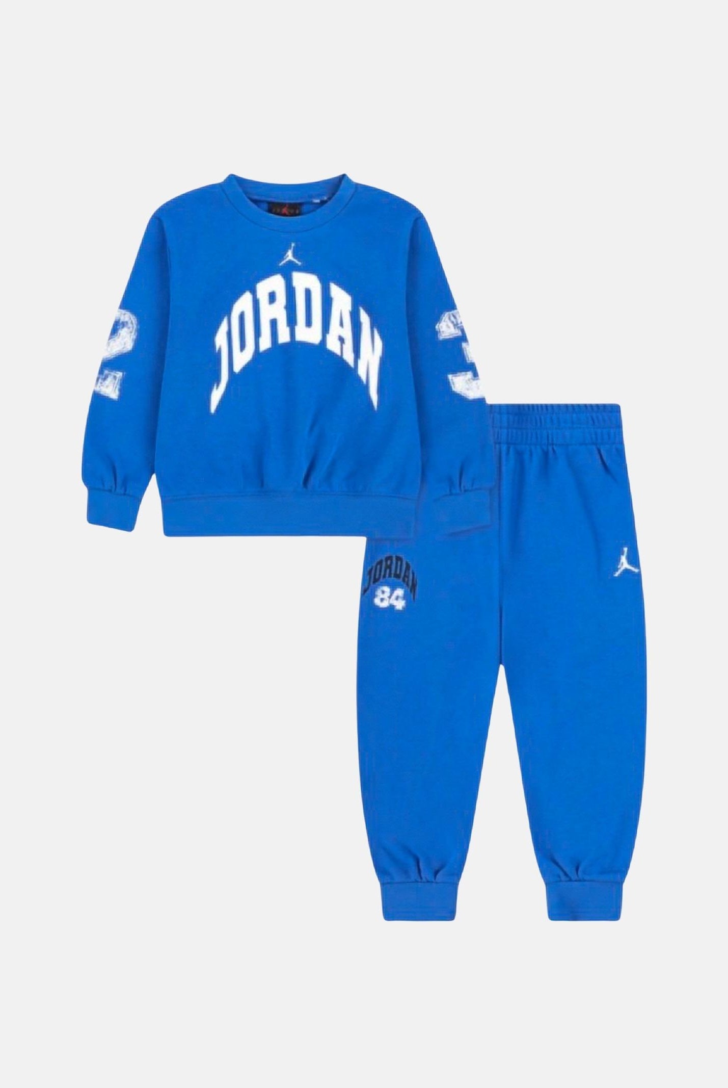JORDAN Tuta Jumpman French Terry azzurra da bambino 85F238 BB7 JORDAN