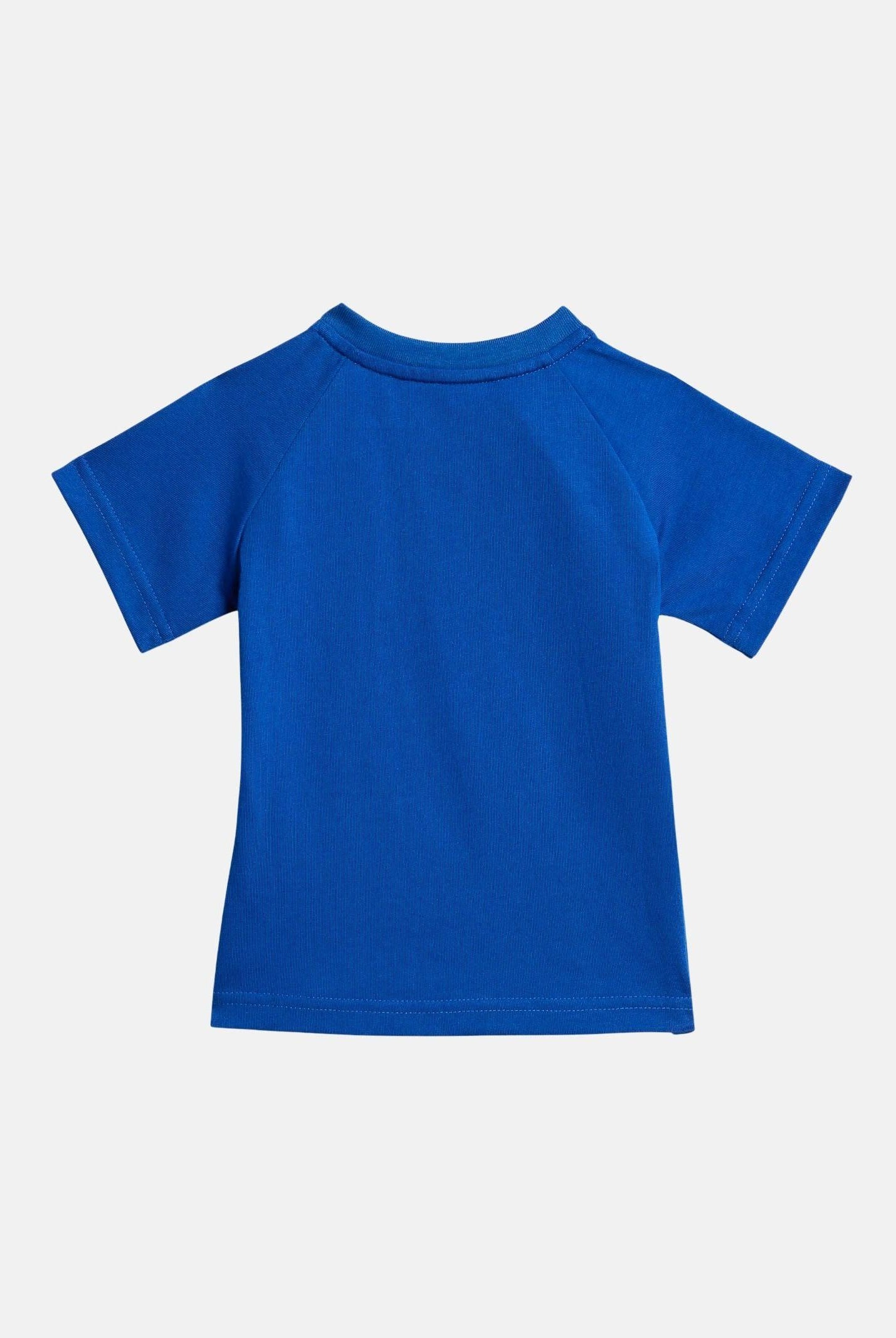 ADIDAS ORIGINALS Completino TREFOIL LOOSE blu da neonato KD1033 . ADIDAS ORIGINALS