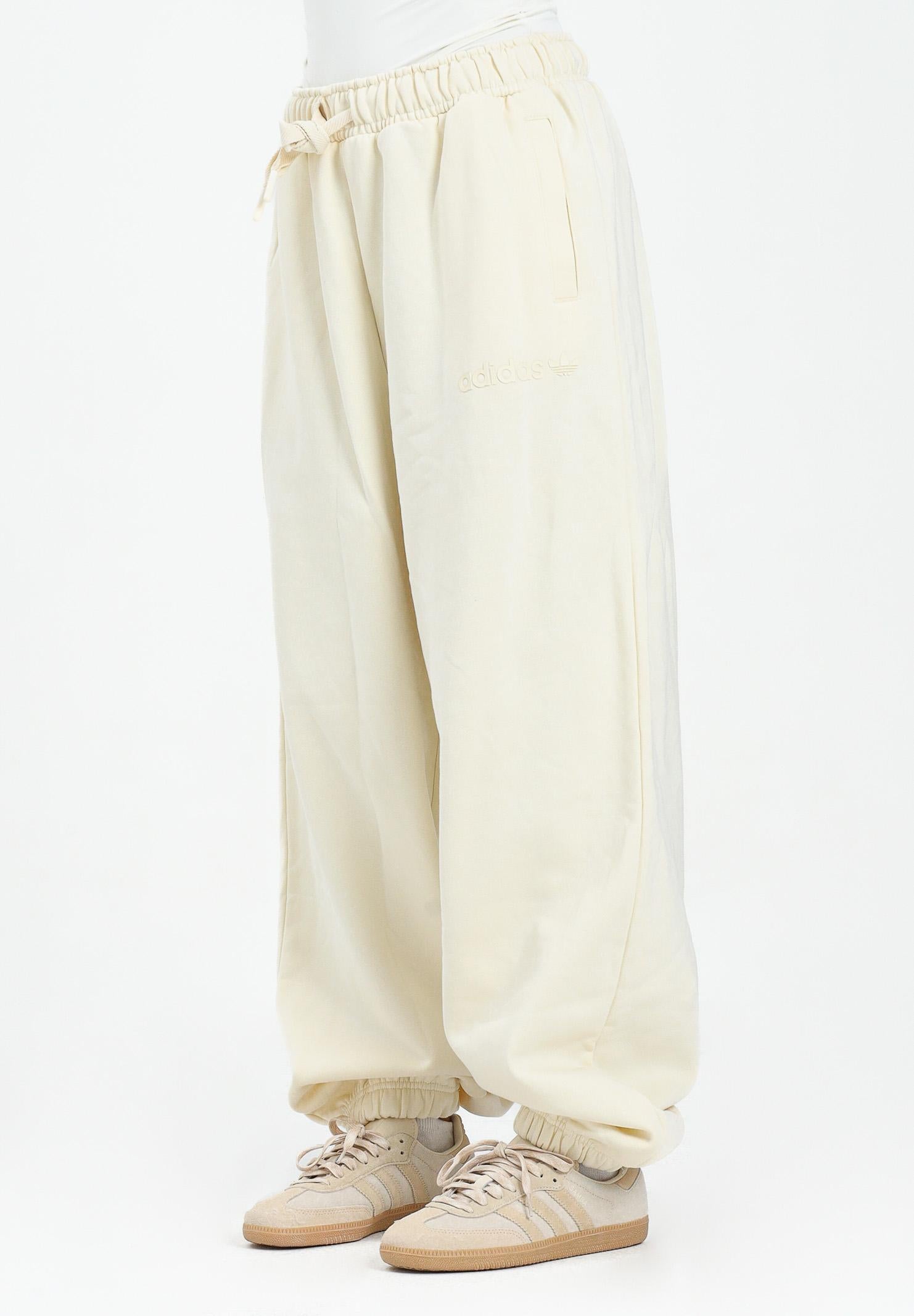 ADIDAS ORIGINALS Pantalone sportivo Essentials Linear Jogger Oversized panna da donna JX3142 ADIDAS ORIGINALS