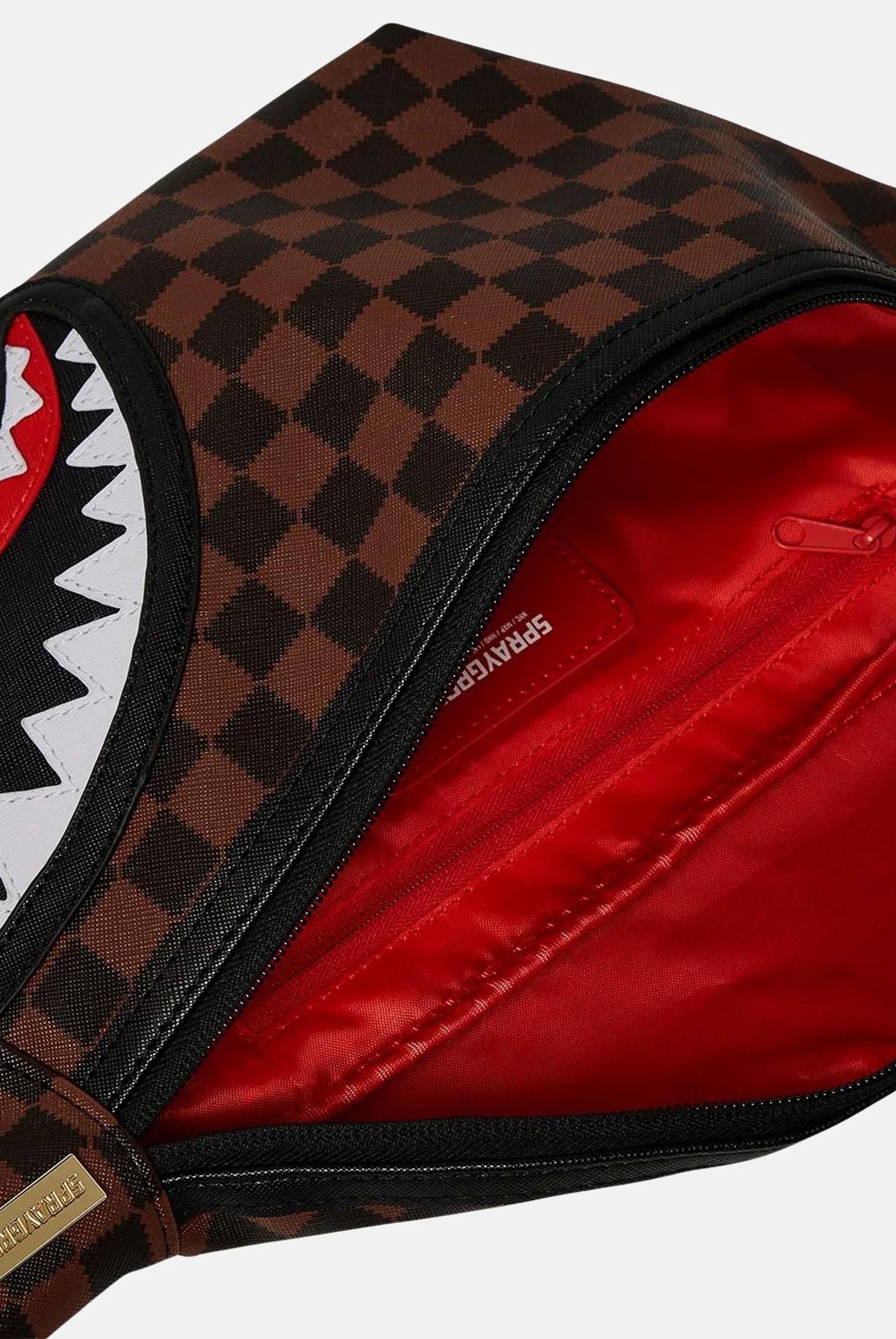 SPRAYGROUND Marsupio Sawtooth Sharks In Paris marrone per uomo e donna 910B7844NSZ  SPRAYGROUND