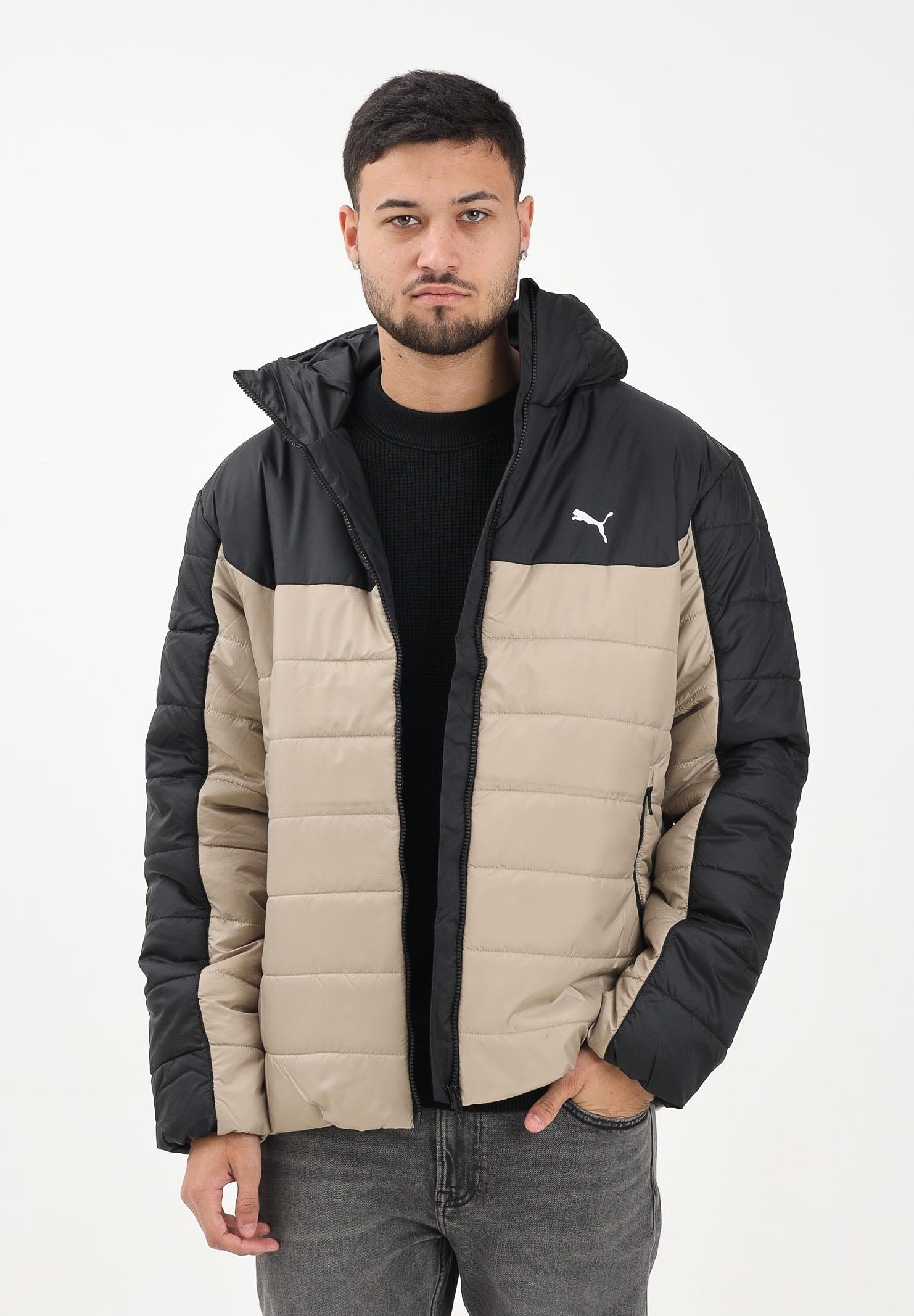 PUMA Piumino Essentials beige e nero da uomo 685211 55 PUMA