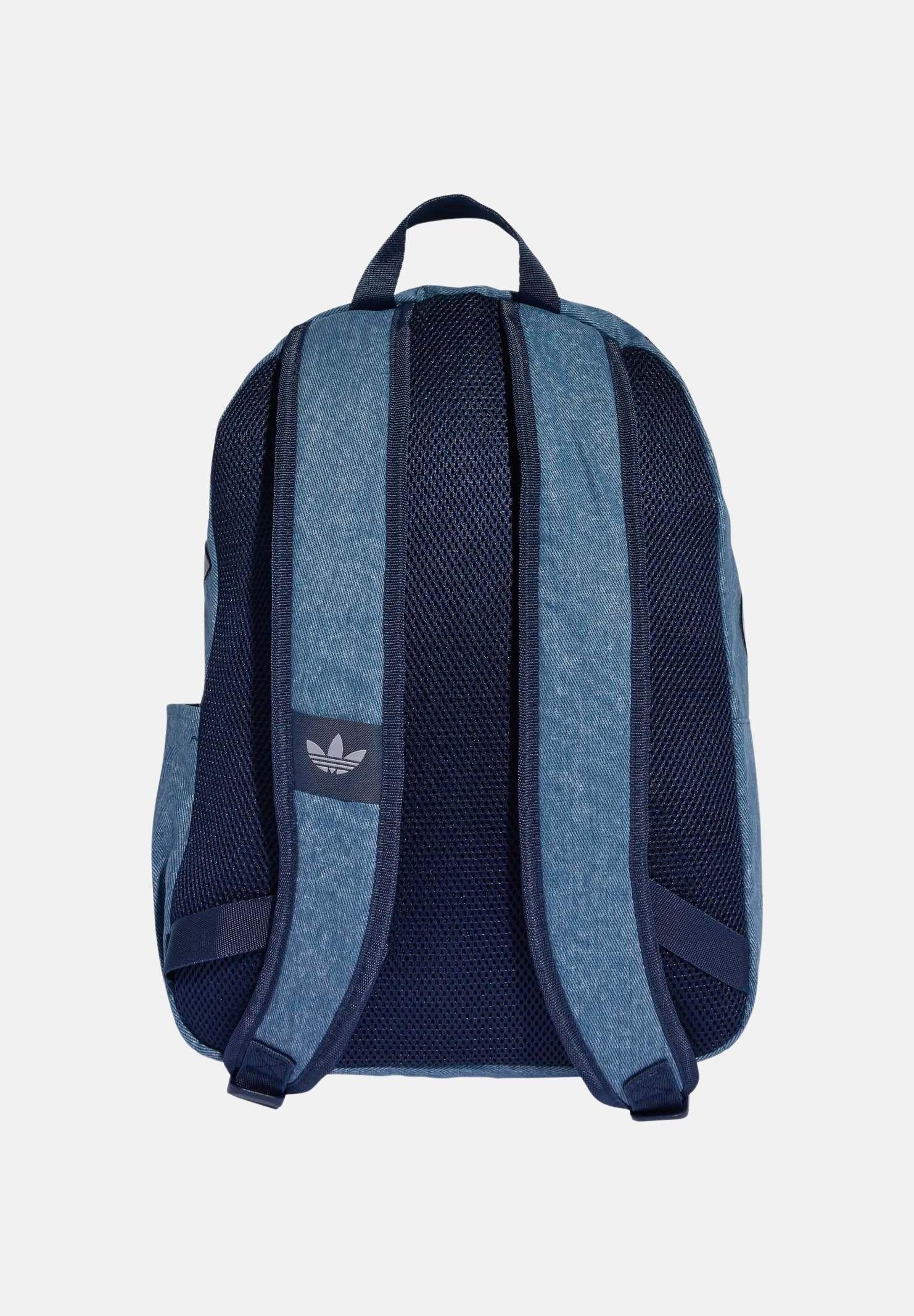 ADIDAS ORIGINALS Zaino CL Washed Effect in denim per uomo e donna KC8647 . ADIDAS ORIGINALS