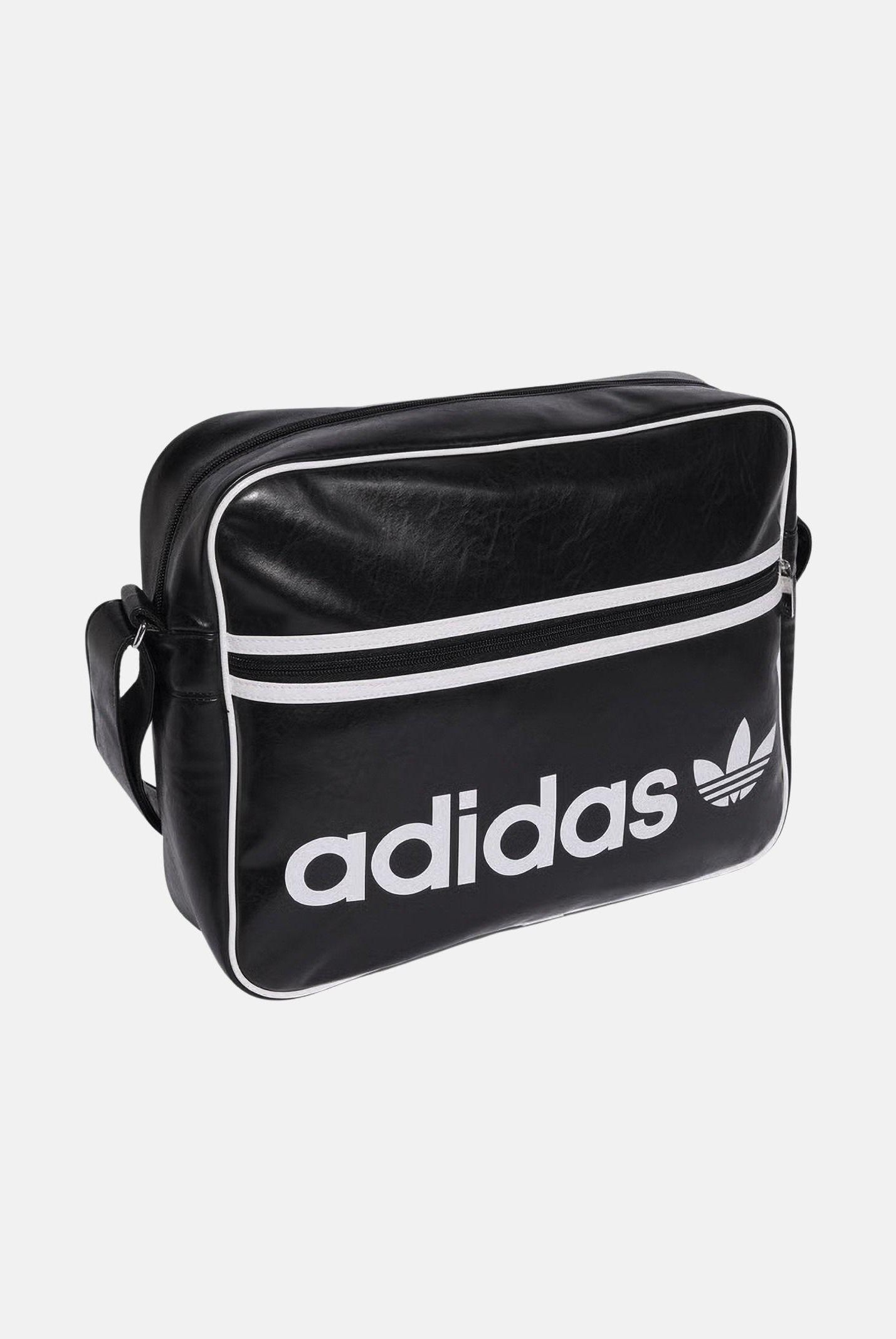 ADIDAS ORIGINALS Borsa a tracolla OG Airliner nera per uomo e donna JW3346 . ADIDAS ORIGINALS