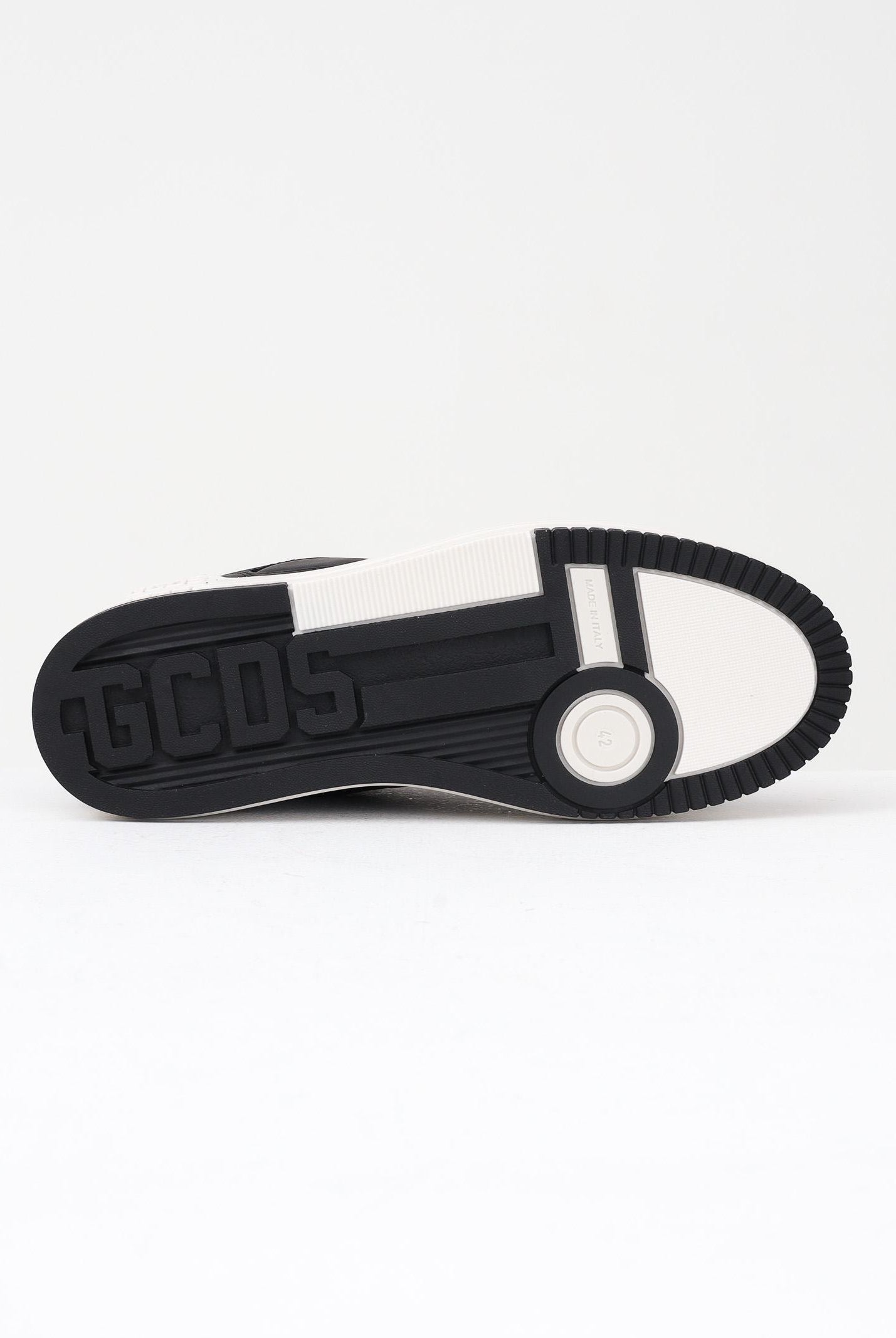 GCDS Sneakers nere da uomo con logo GCU1008 001 GCDS
