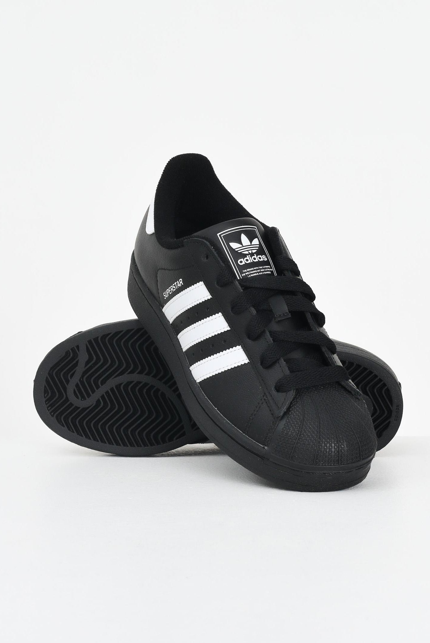 ADIDAS ORIGINALS Sneakers Superstar II nere per uomo e donna JH9977 . ADIDAS ORIGINALS