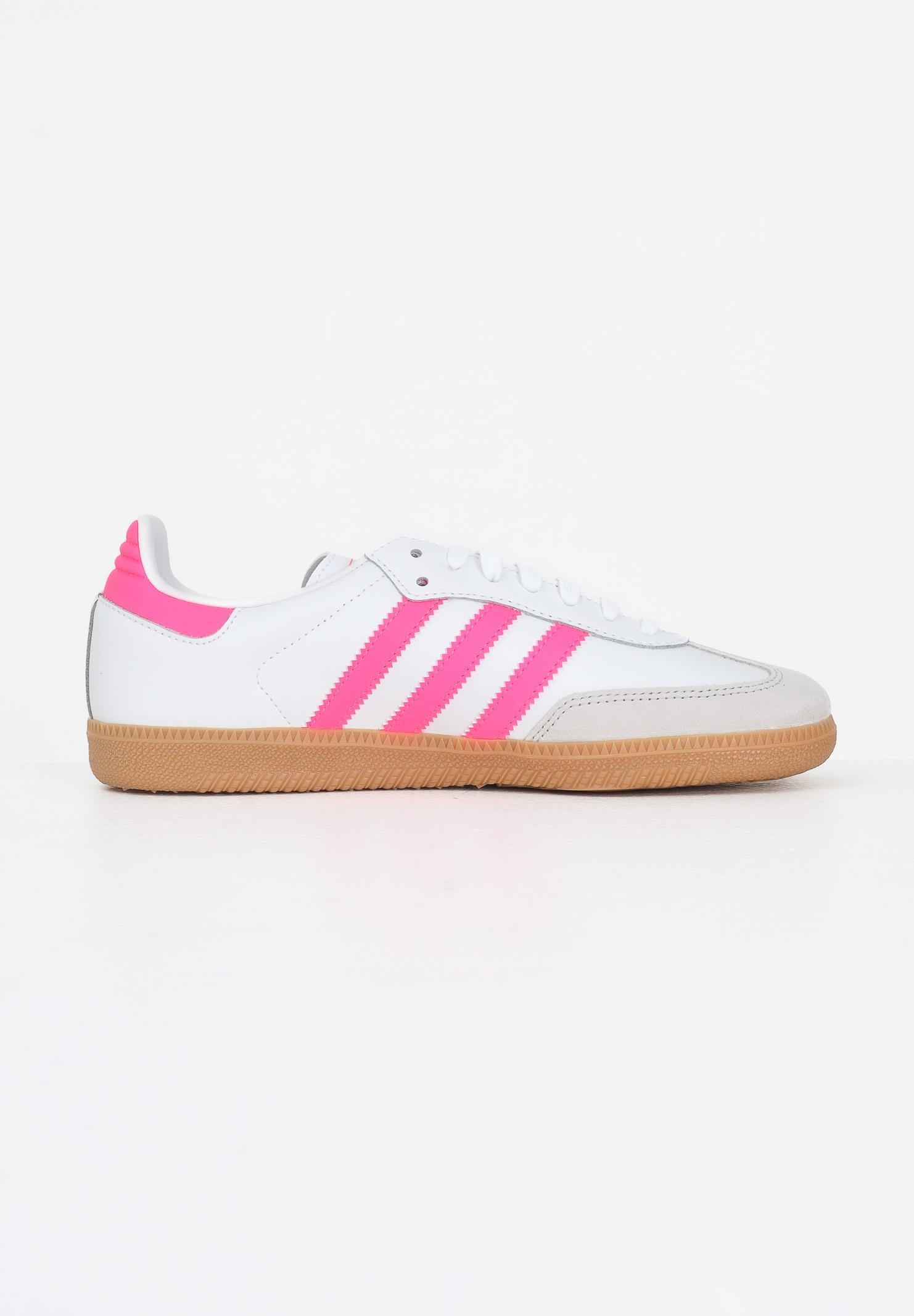 ADIDAS ORIGINALS Sneakers Samba OG bianche e fluo da donna JQ2831 ADIDAS ORIGINALS
