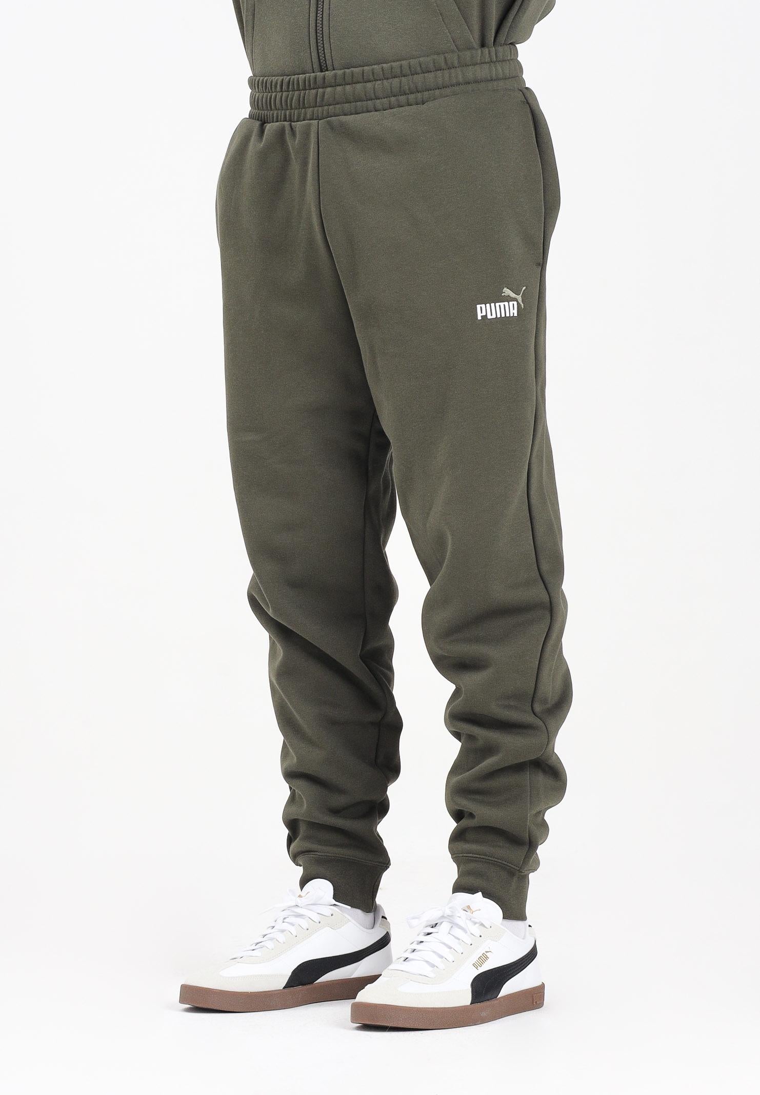 PUMA Pantalone sportivo Essentials con logo N. 1 verde oliva da uomo 684713 70 PUMA