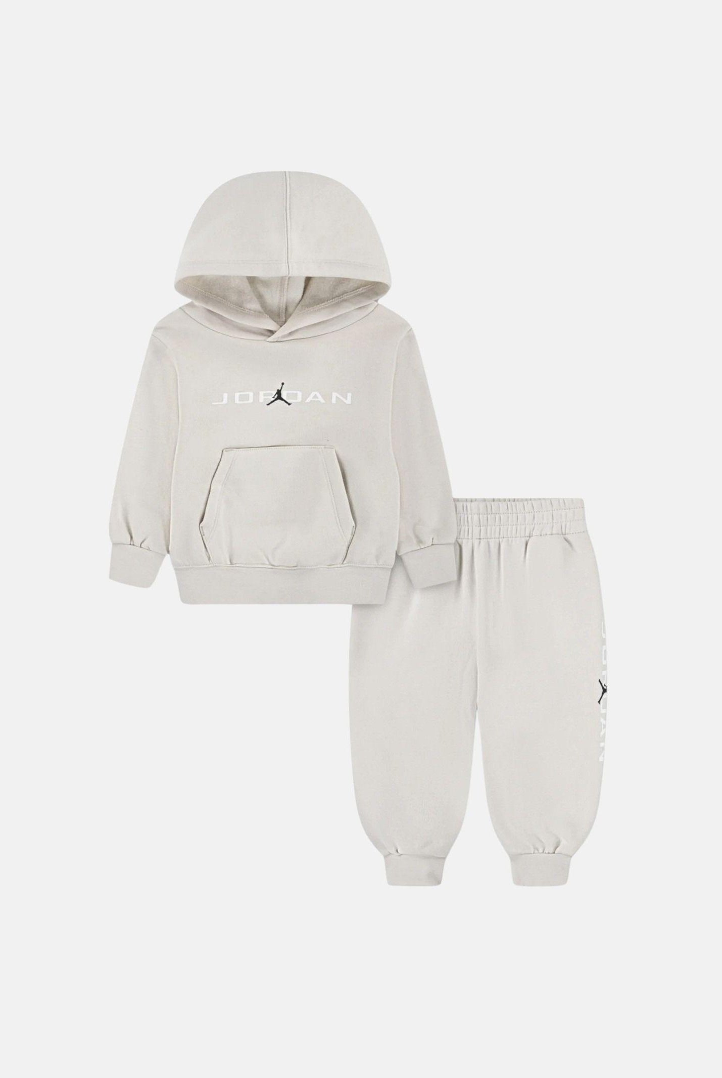 JORDAN Tuta MJ Baseline Fleece beige da neonato 65F270 X27 JORDAN