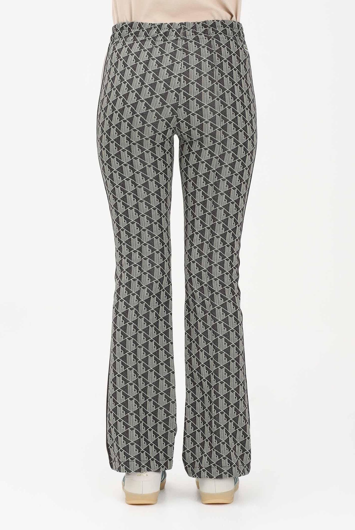 LACOSTE Pantalone sportivo verde da donna con motivo monogram XF9313 4IZ LACOSTE