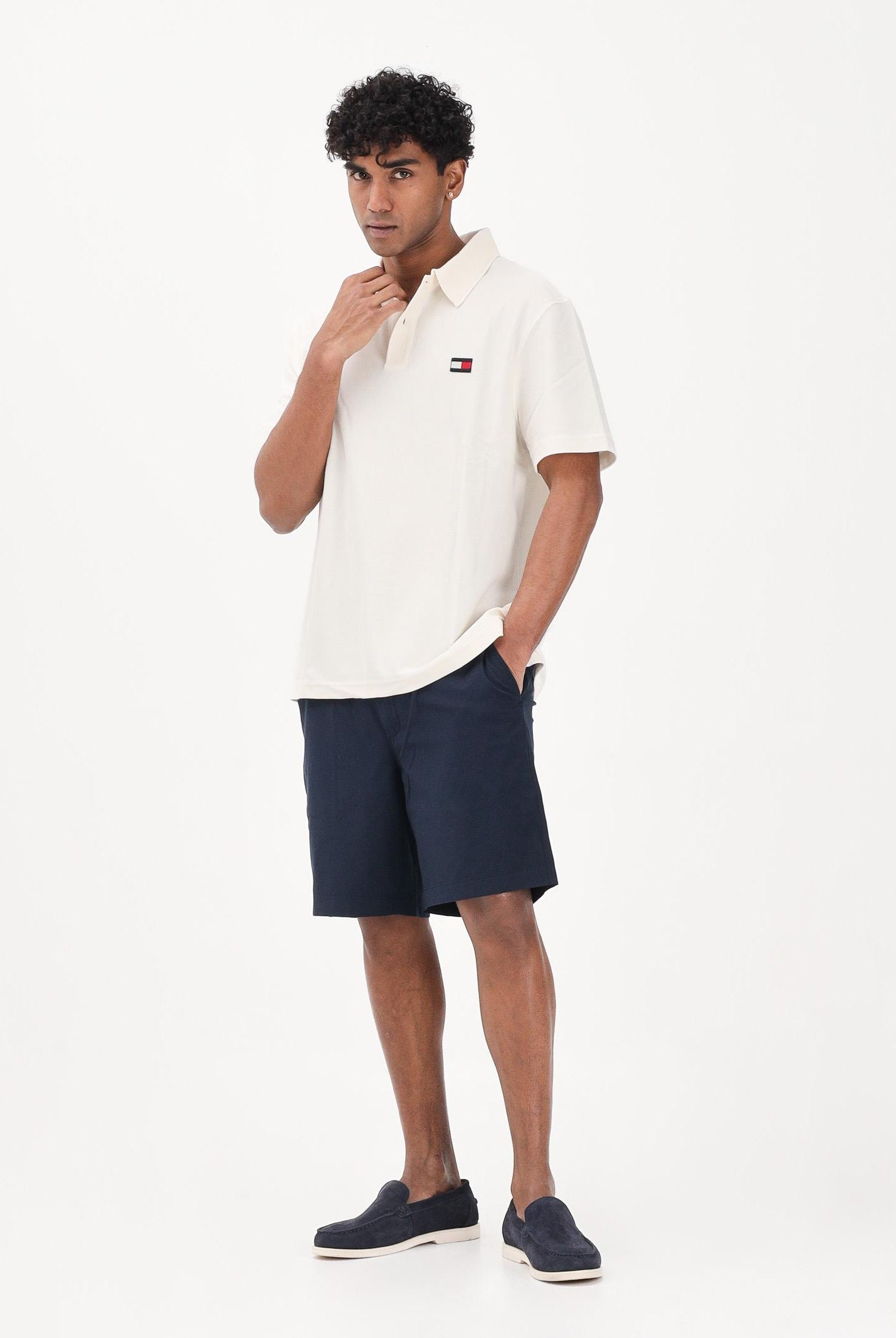 TOMMY HILFIGER Shorts blu da uomo MW0MW42354 DW5 TOMMY HILFIGER