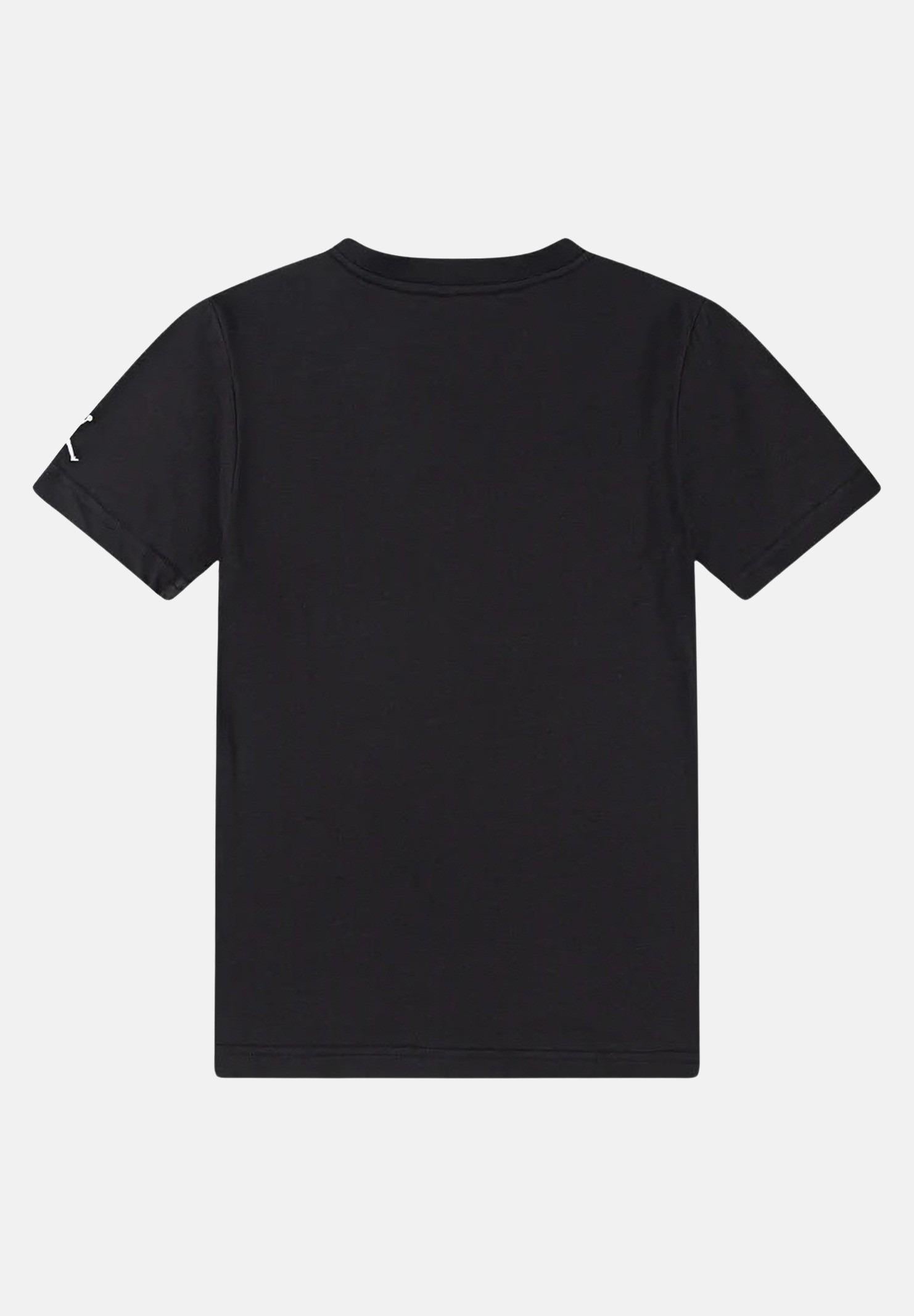 JORDAN T-shirt a manica corta Chain nera da bambino 95D627 023 JORDAN