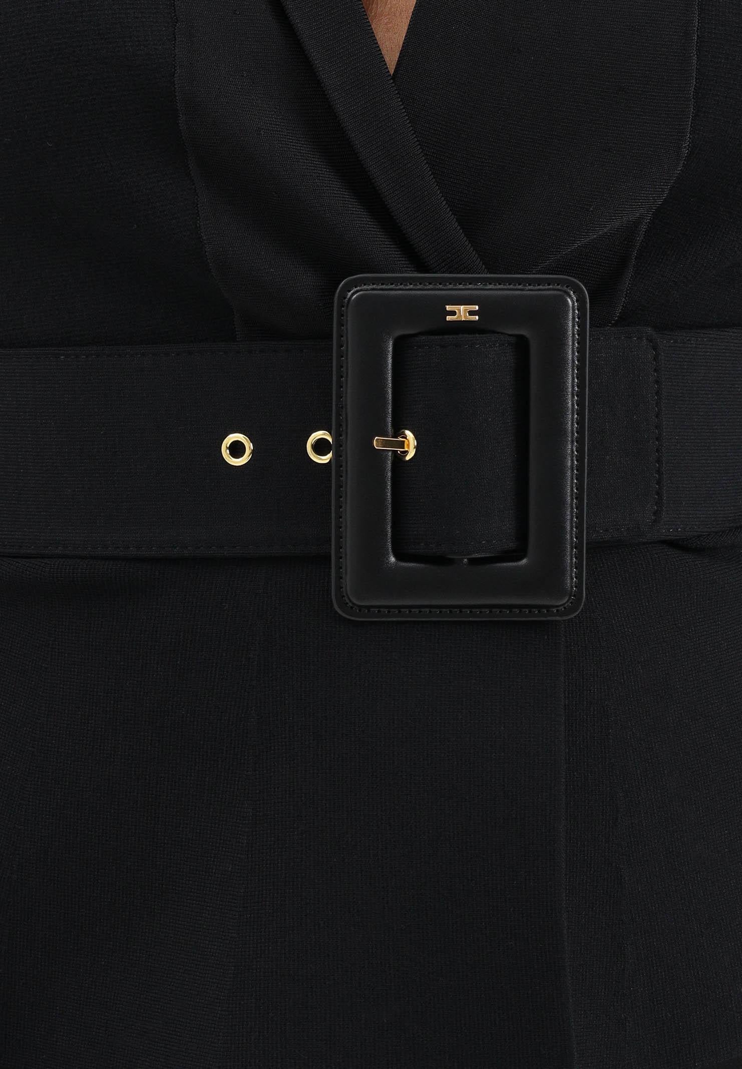 ELISABETTA FRANCHI Cardigan nero da donna MK48S57E2 110 ELISABETTA FRANCHI