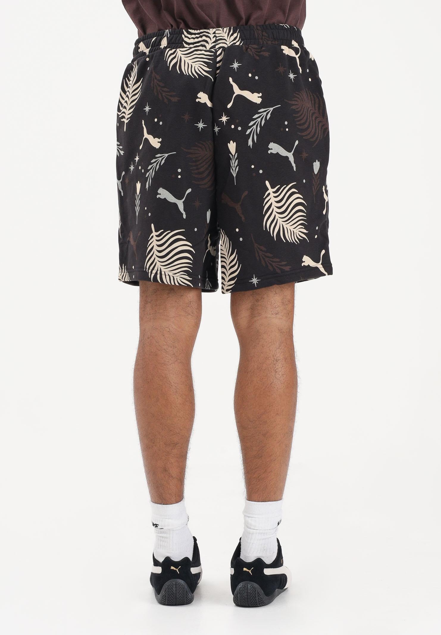 PUMA Shorts sportivo Sunset Drive nero da uomo 634397 01 PUMA