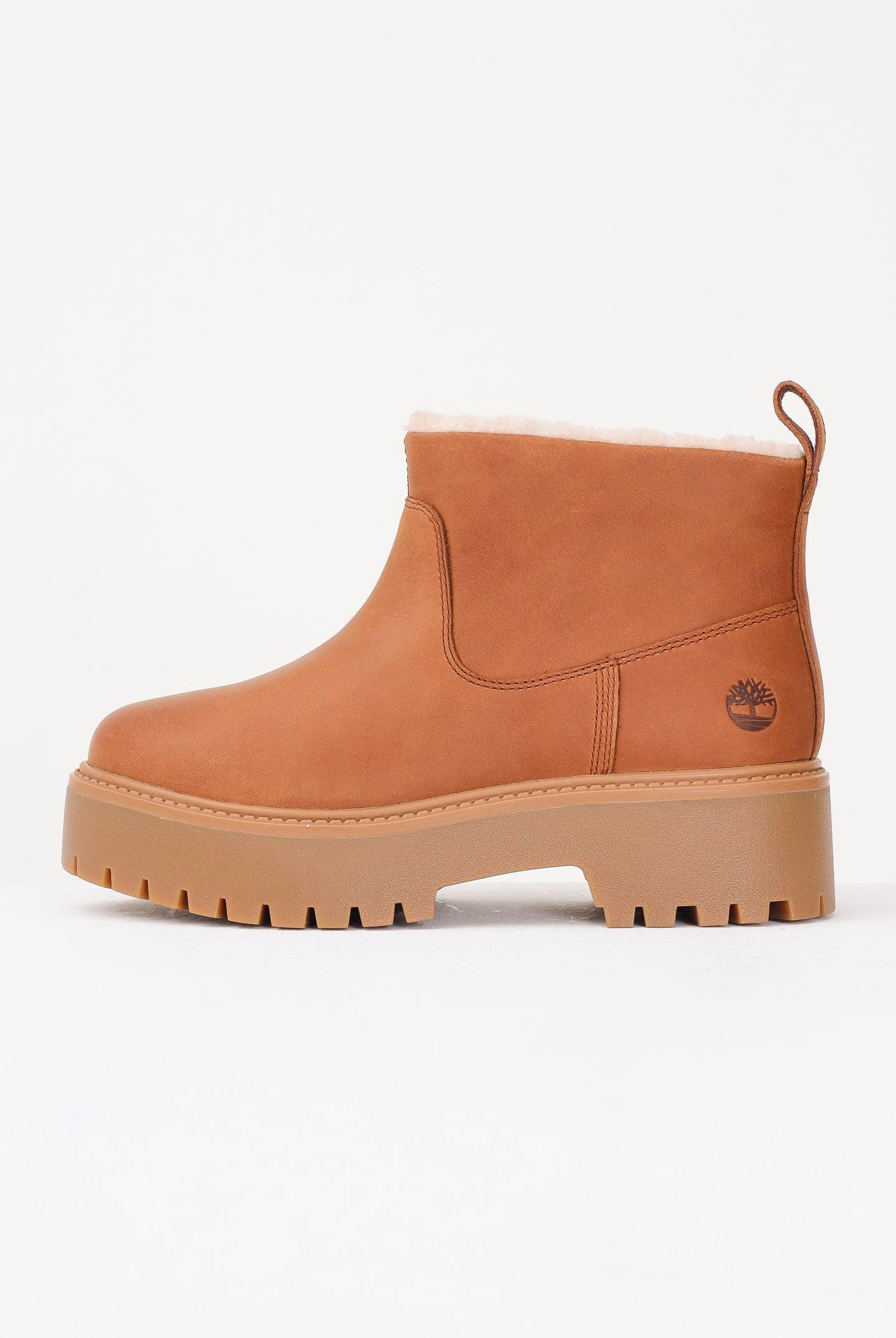 TIMBERLAND Stivale basso con Plateau Stone Street marrone da donna TB0A283GEM71 TIMBERLAND