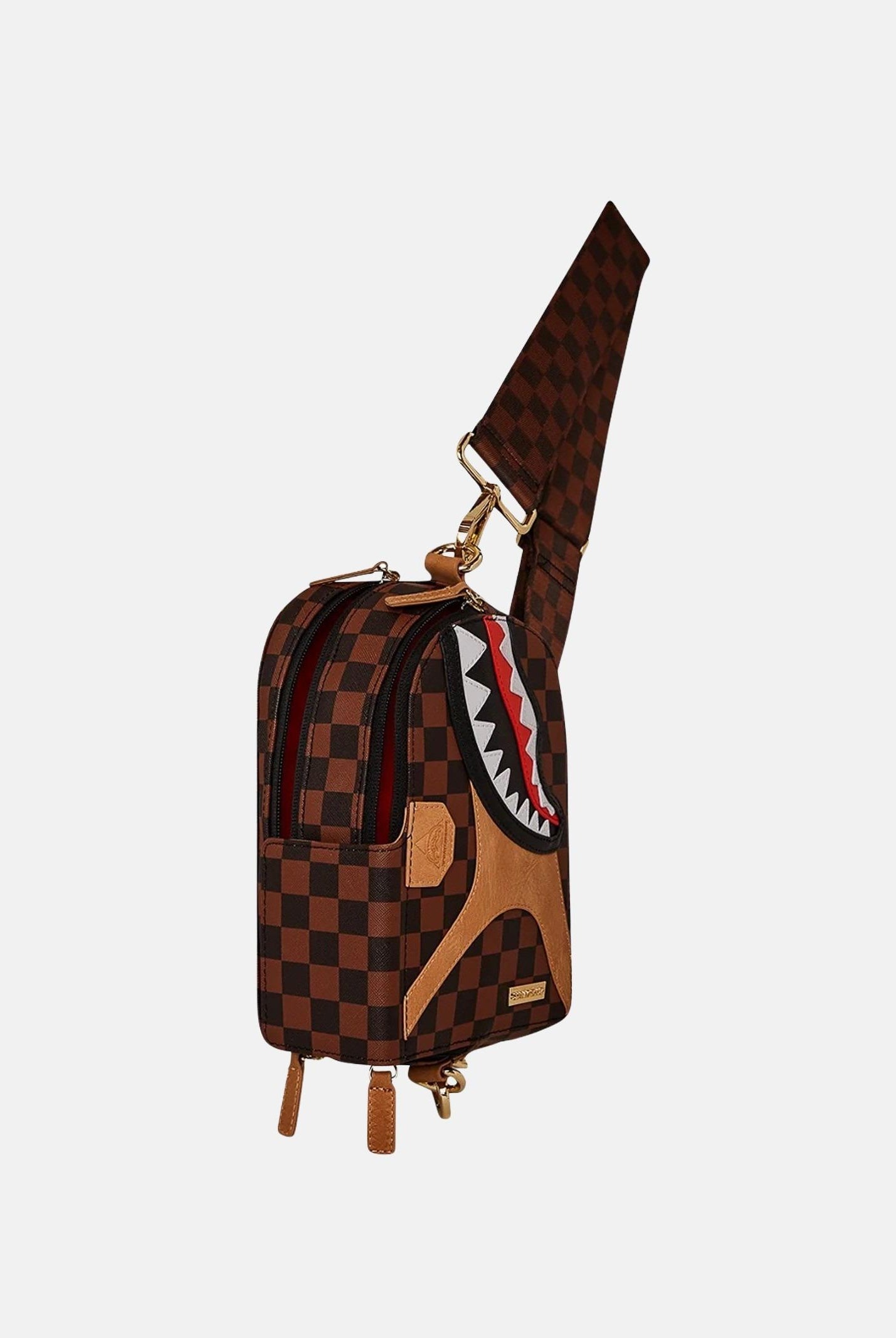 SPRAYGROUND Borsello Hennyville marrone da uomo 910B7998NSZ SPRAYGROUND