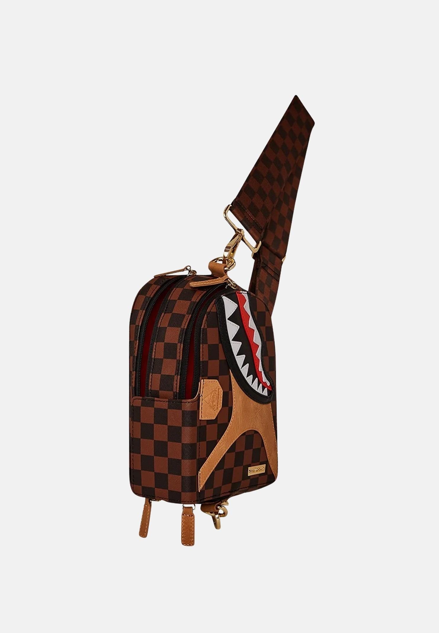 SPRAYGROUND Borsello Hennyville marrone da uomo 910B7998NSZ SPRAYGROUND