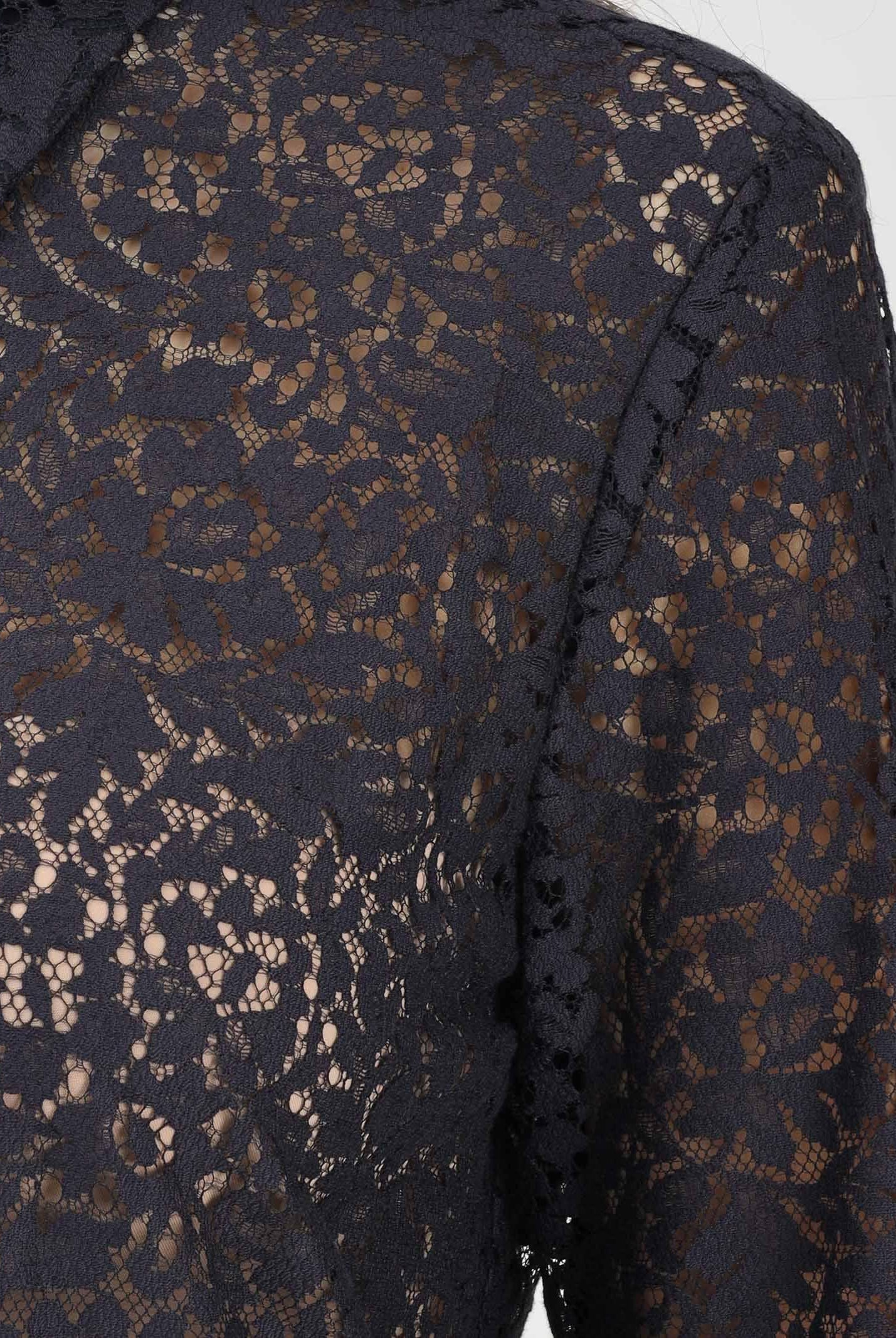 MAX MARA Camicia a manica lunga MSTGALA blu da donna realizzata in pizzo floreale 2616111021600 002 MAX MARA