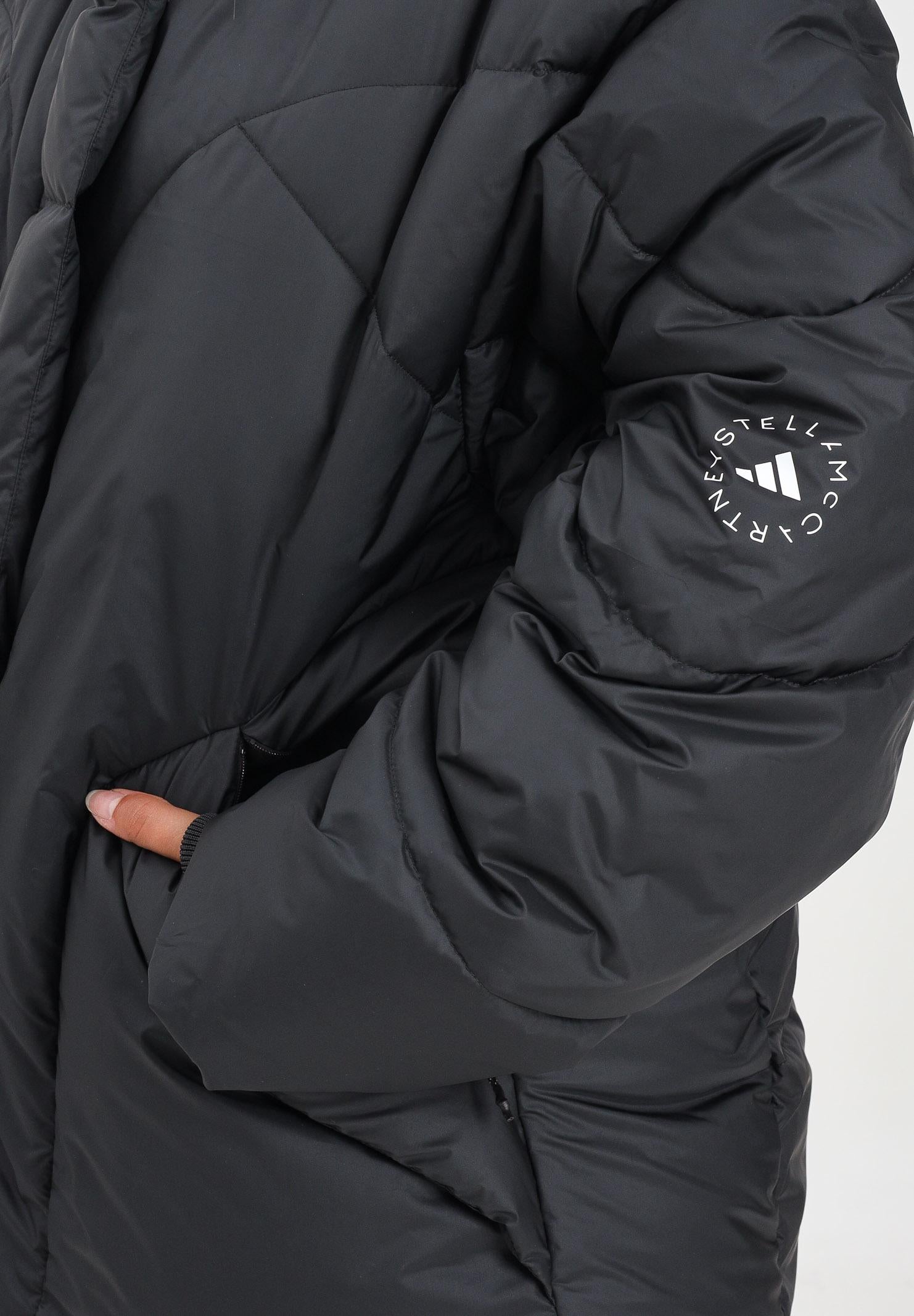 ADIDAS ORIGINALS Piumino Adidas by Stella McCartney nero da donna JW2036 ADIDAS ORIGINALS