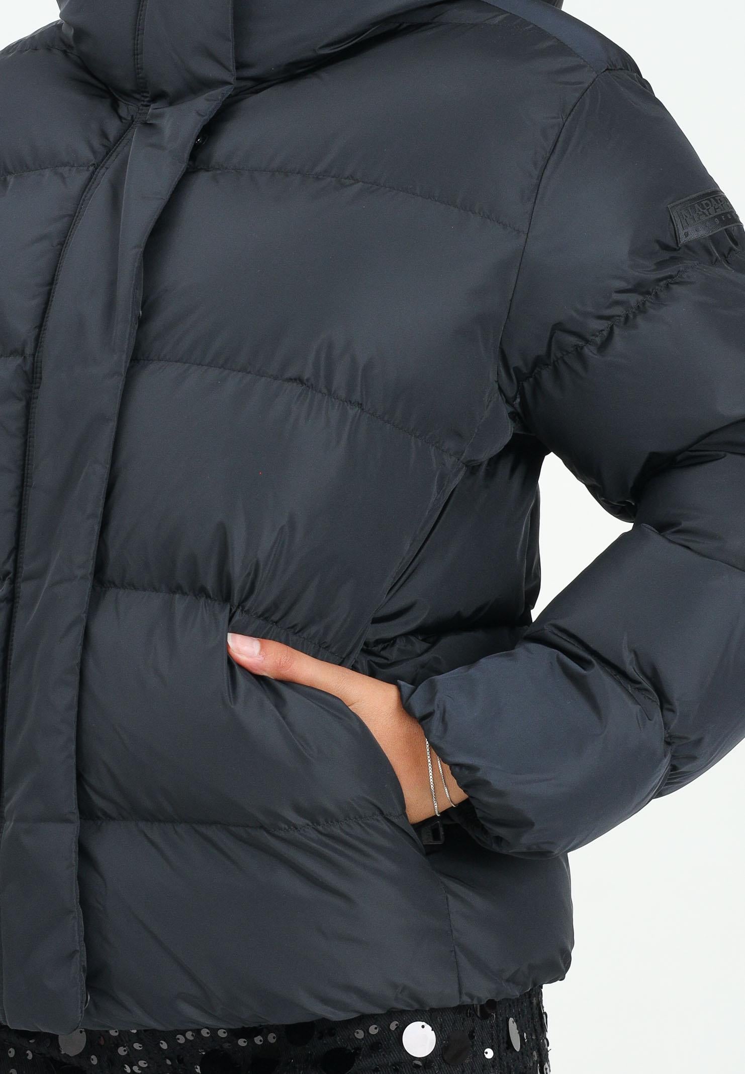 NAPAPIJRI Piumino Glane nero da donna NP0A88Z44001 NAPAPIJRI