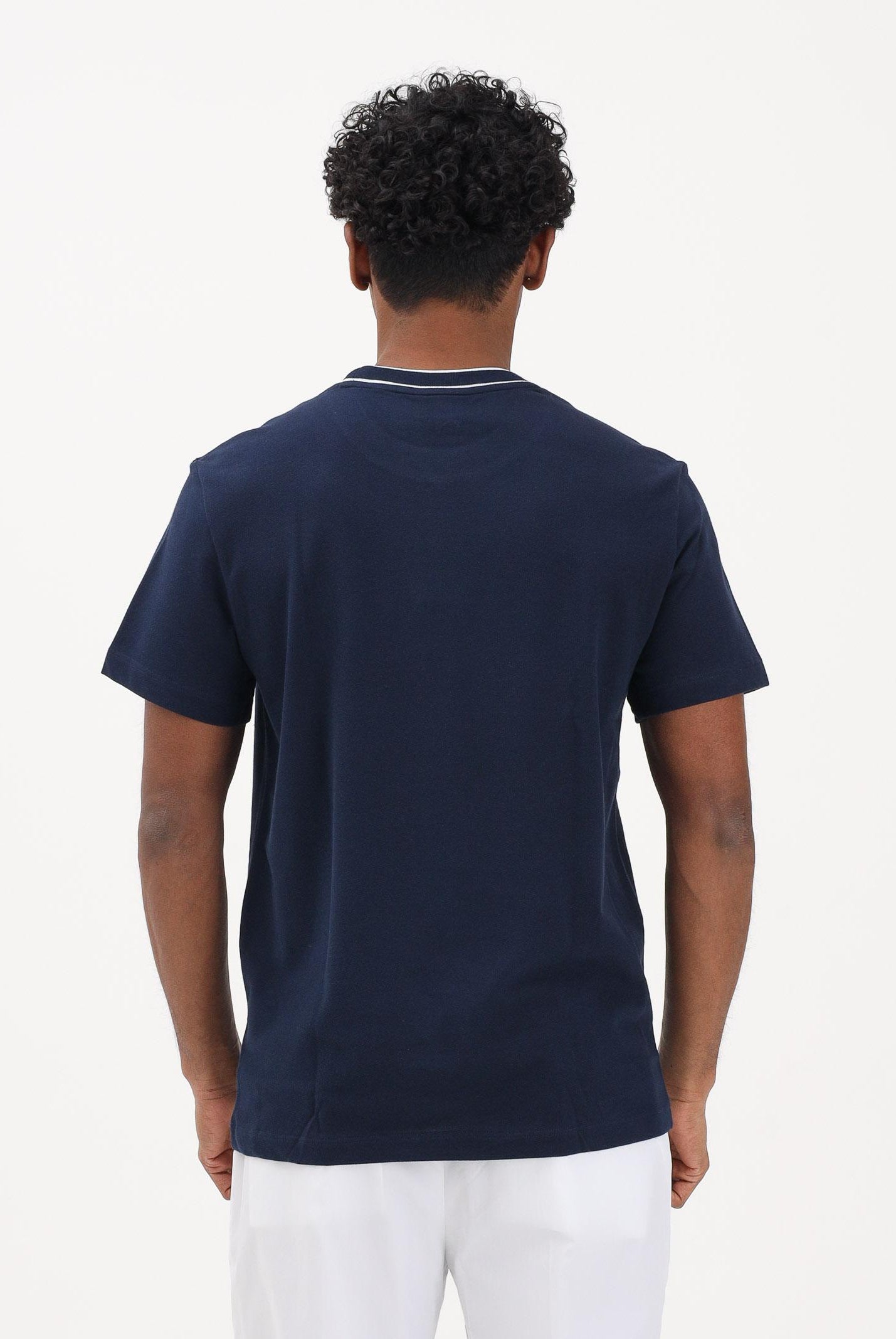 LACOSTE T-shirt a manica corta Made in France blu da uomo TH8174 166 LACOSTE
