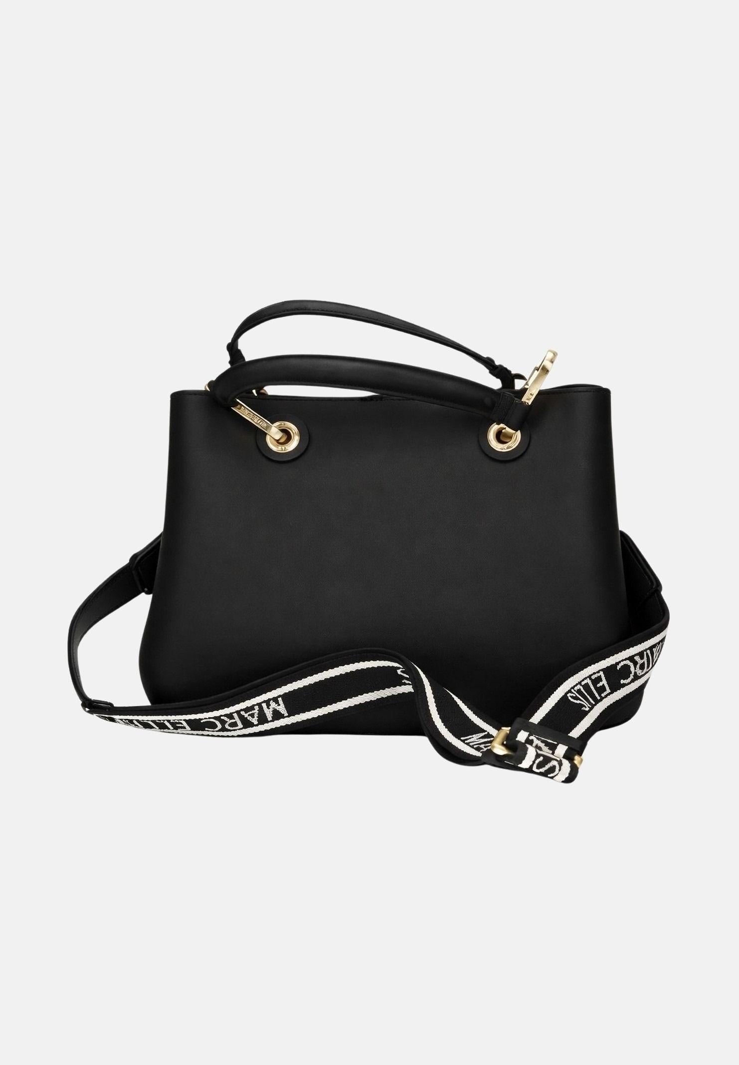 MARC ELLIS Borsa a mano Flat Kira nera da donna FLAT-KIRA BLMAGO MARC ELLIS