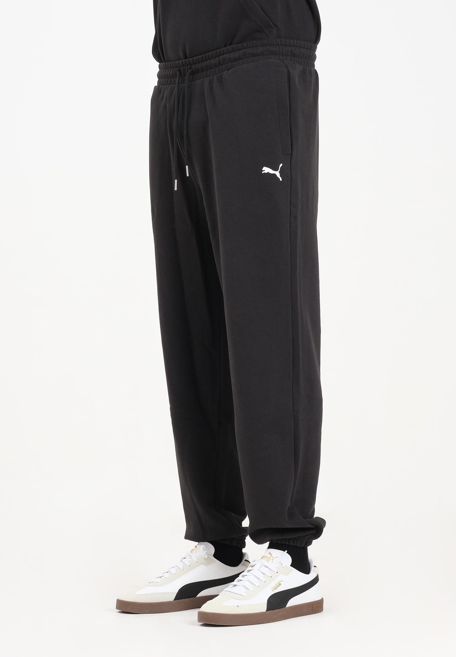 PUMA Pantalone sportivo Wardrobe Essentials nero da uomo 631535 01 PUMA