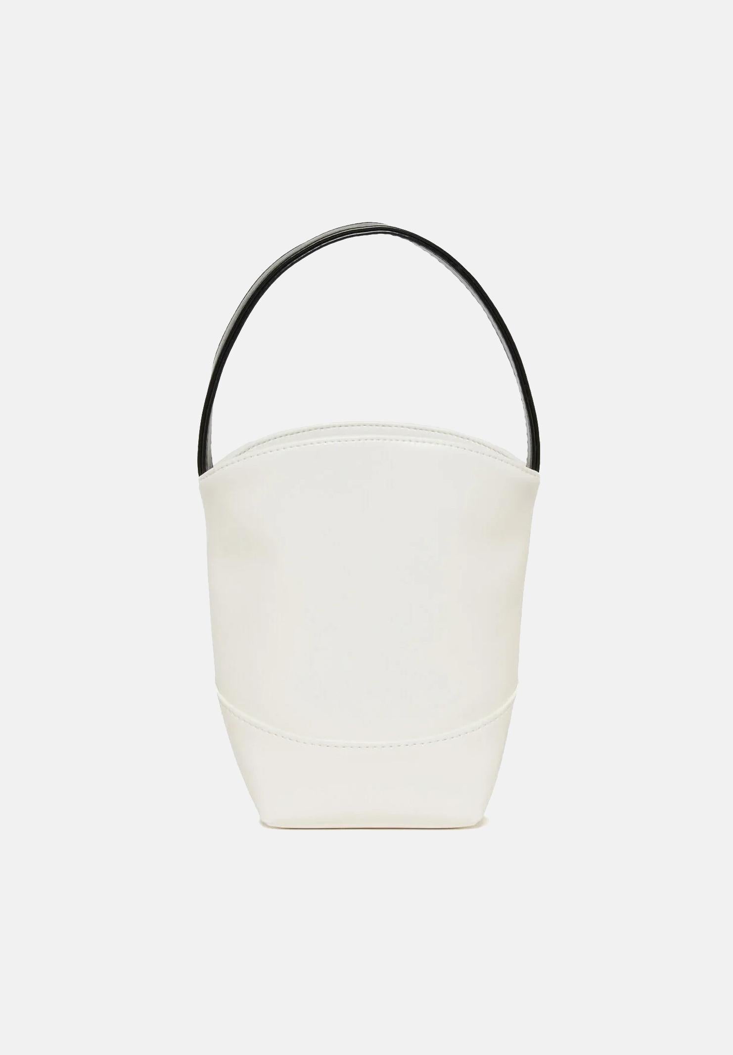 MARNI Borsa a mano Flower Basket bianco crema da donna M01820M00TK 0M114 MARNI