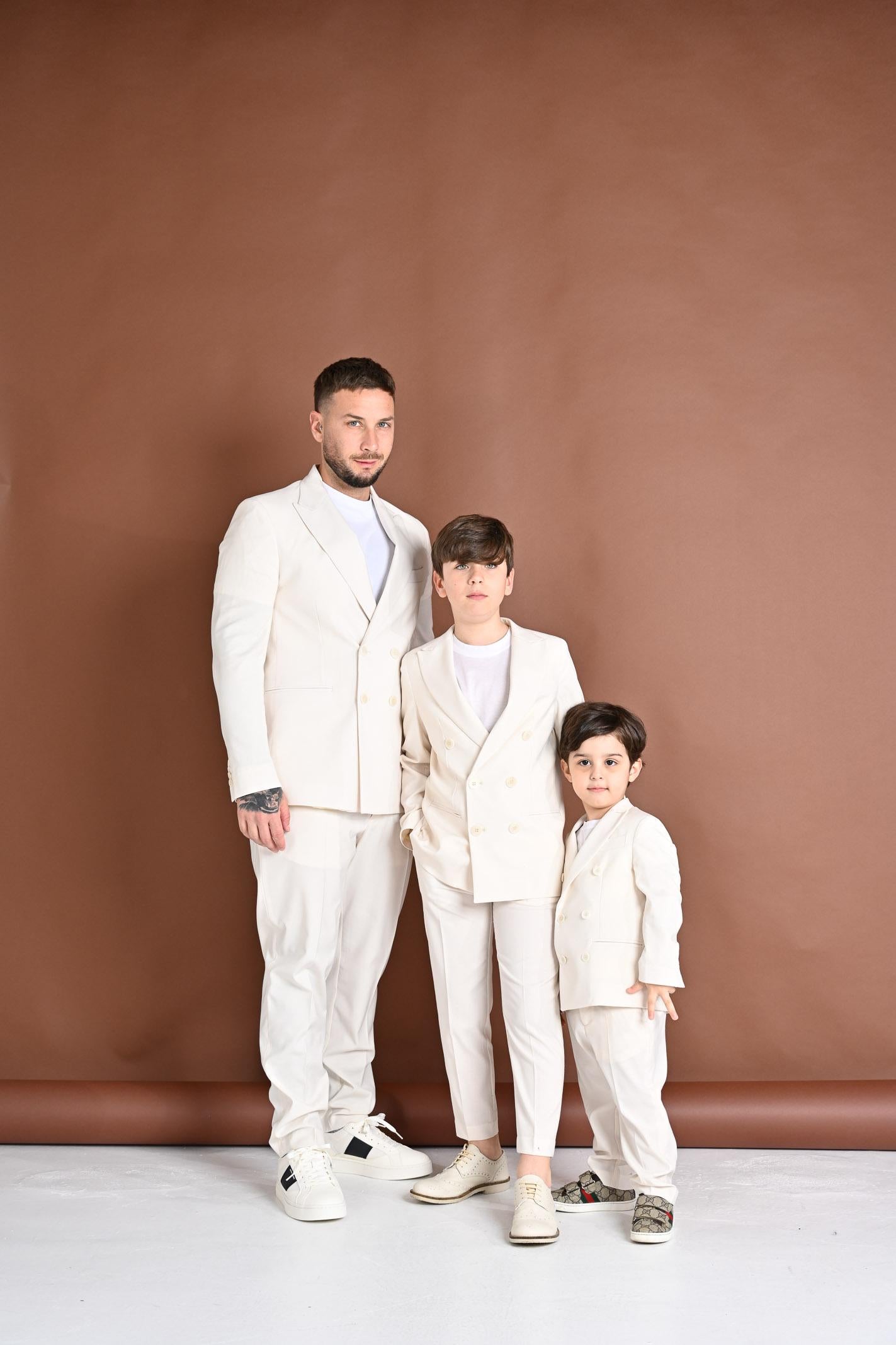 I'M BRIAN Pantalone panna da bambino PA3265J PA I'M BRIAN