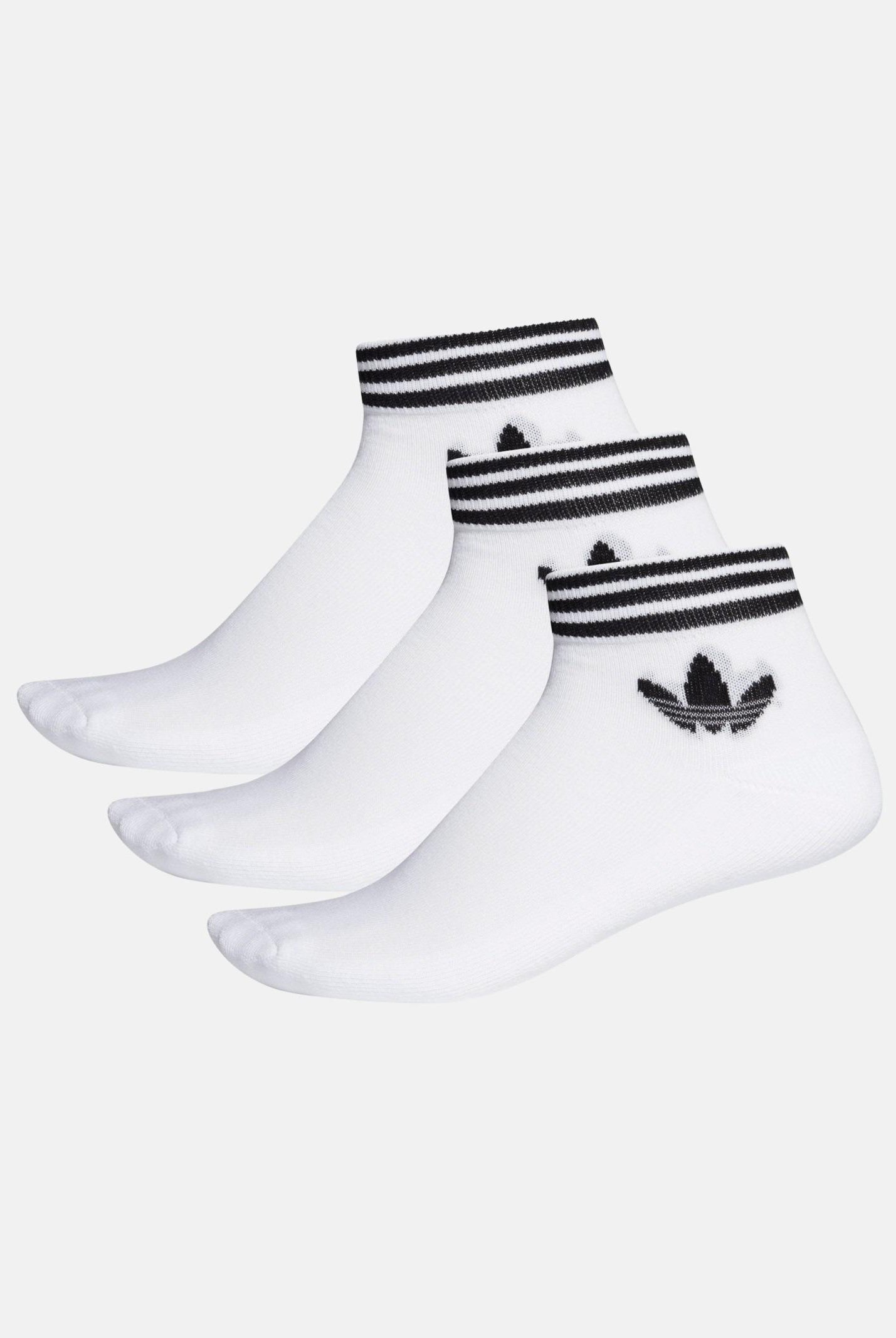 Set di calzini Trefoil (3 paia) bianchi per uomo e donna EE1152 ADIDAS ORIGINALS