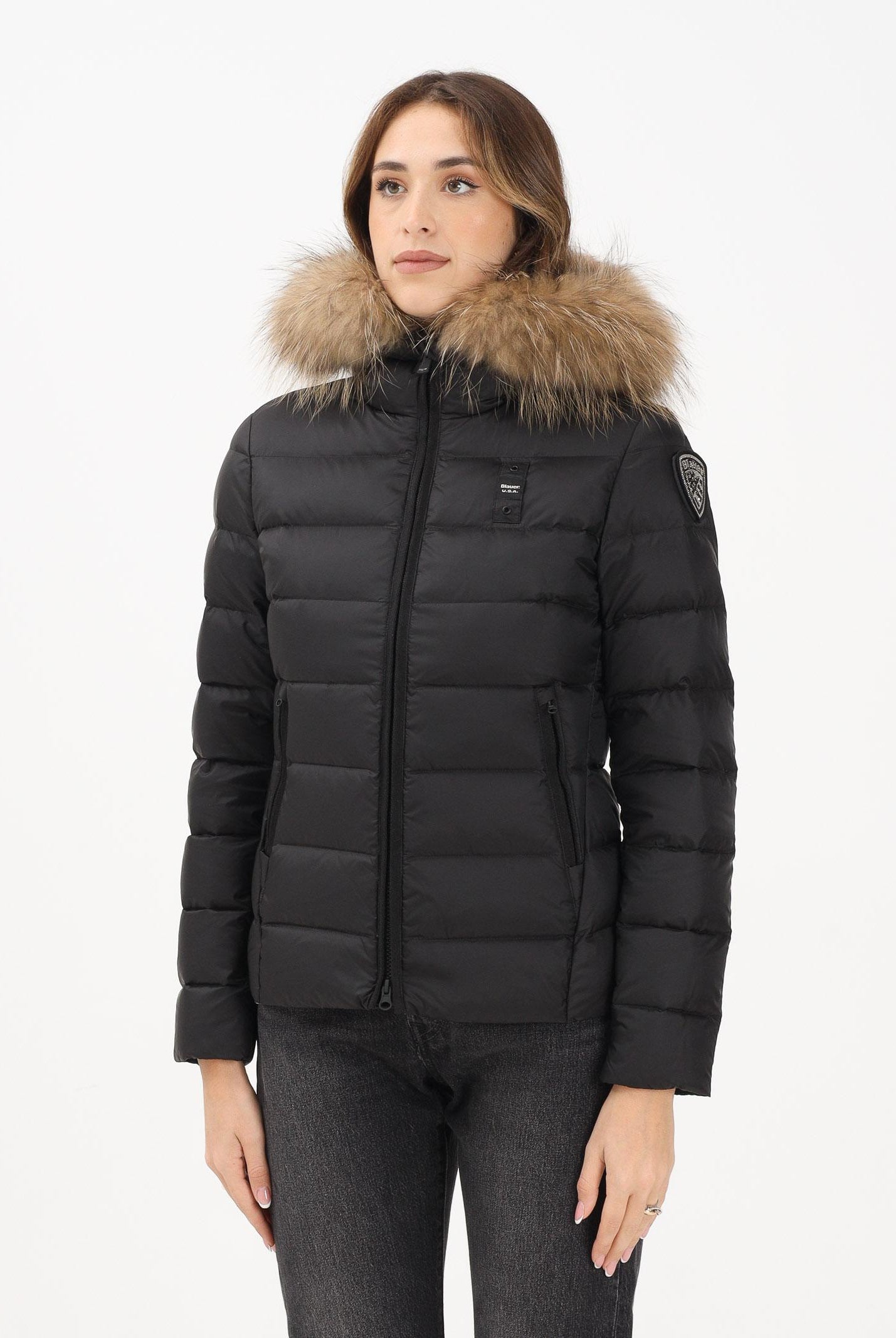 BLAUER Piumino ARCADIA nero da donna 25WBLDC03099-A06047 999EI BLAUER