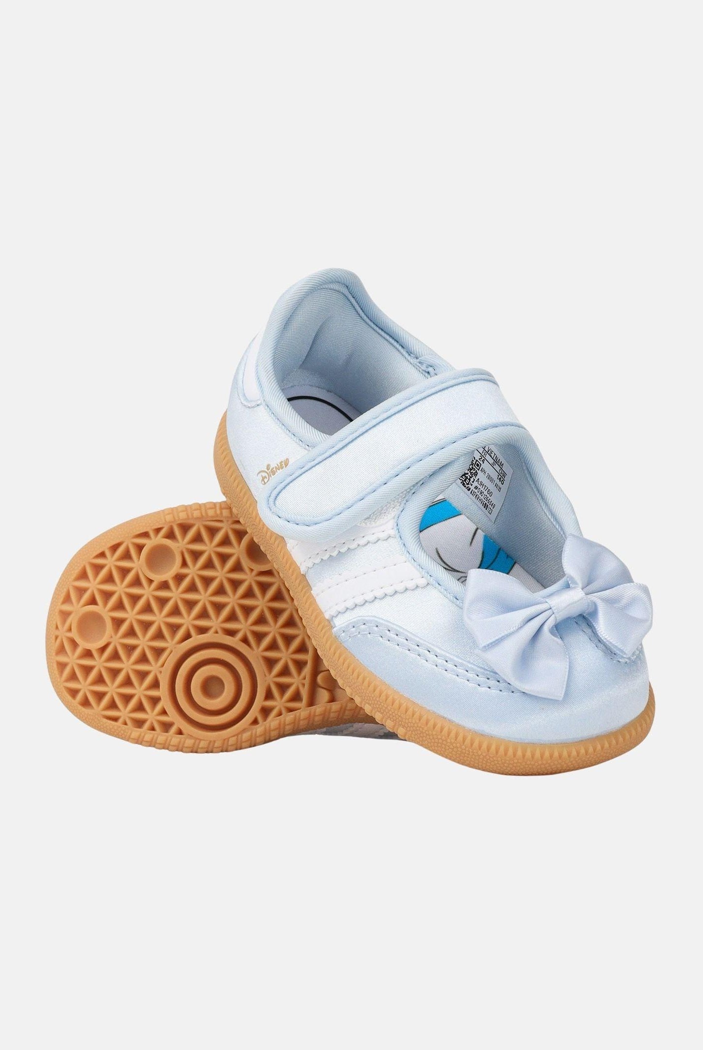 ADIDAS ORIGINALS Ballerine ADIDAS DISNEY SAMBA JANE azzurre da neonato IH1760 . ADIDAS ORIGINALS