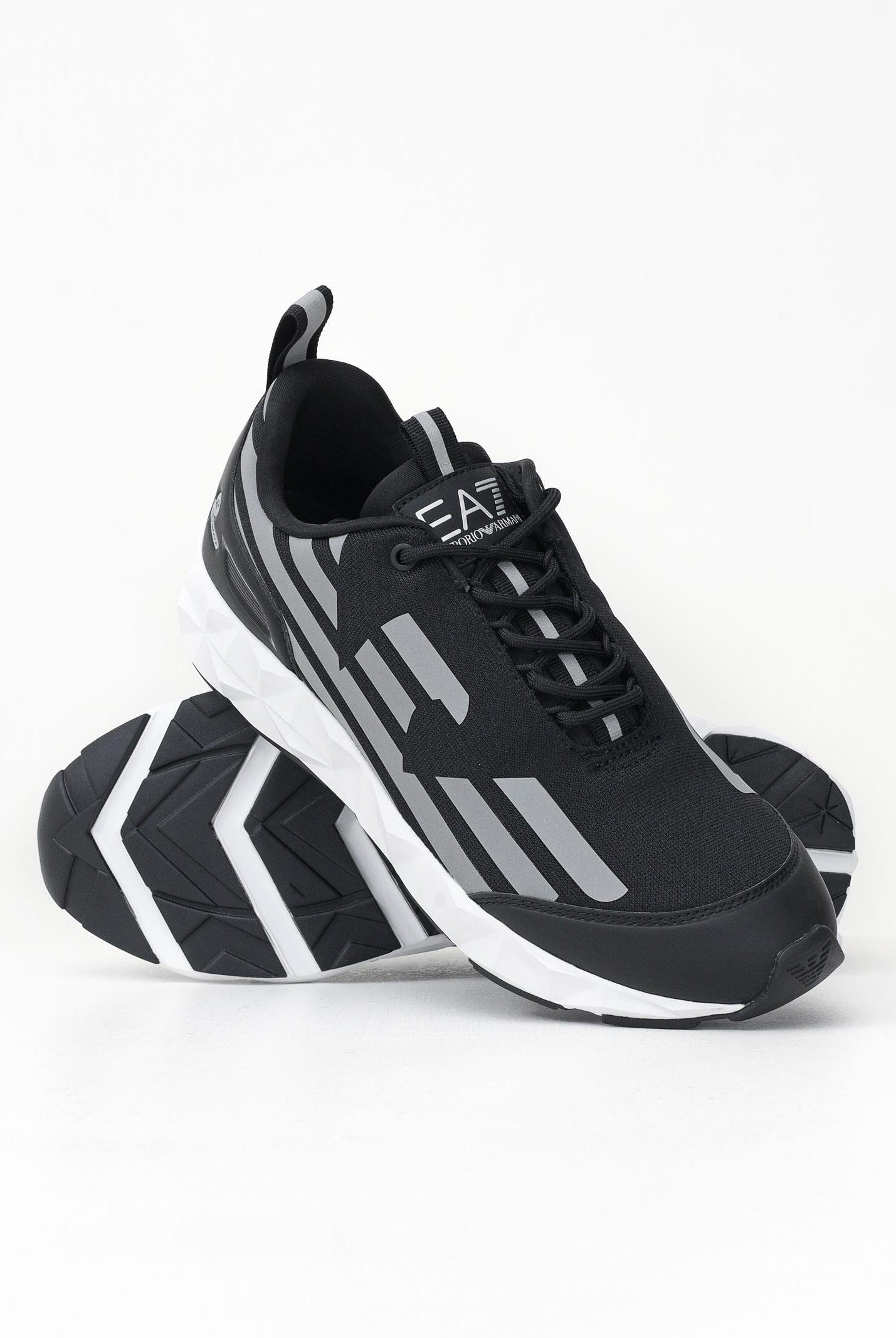 EA7 Sneakers nere da uomo con stampa logo X8X217XK433 N763 EA7