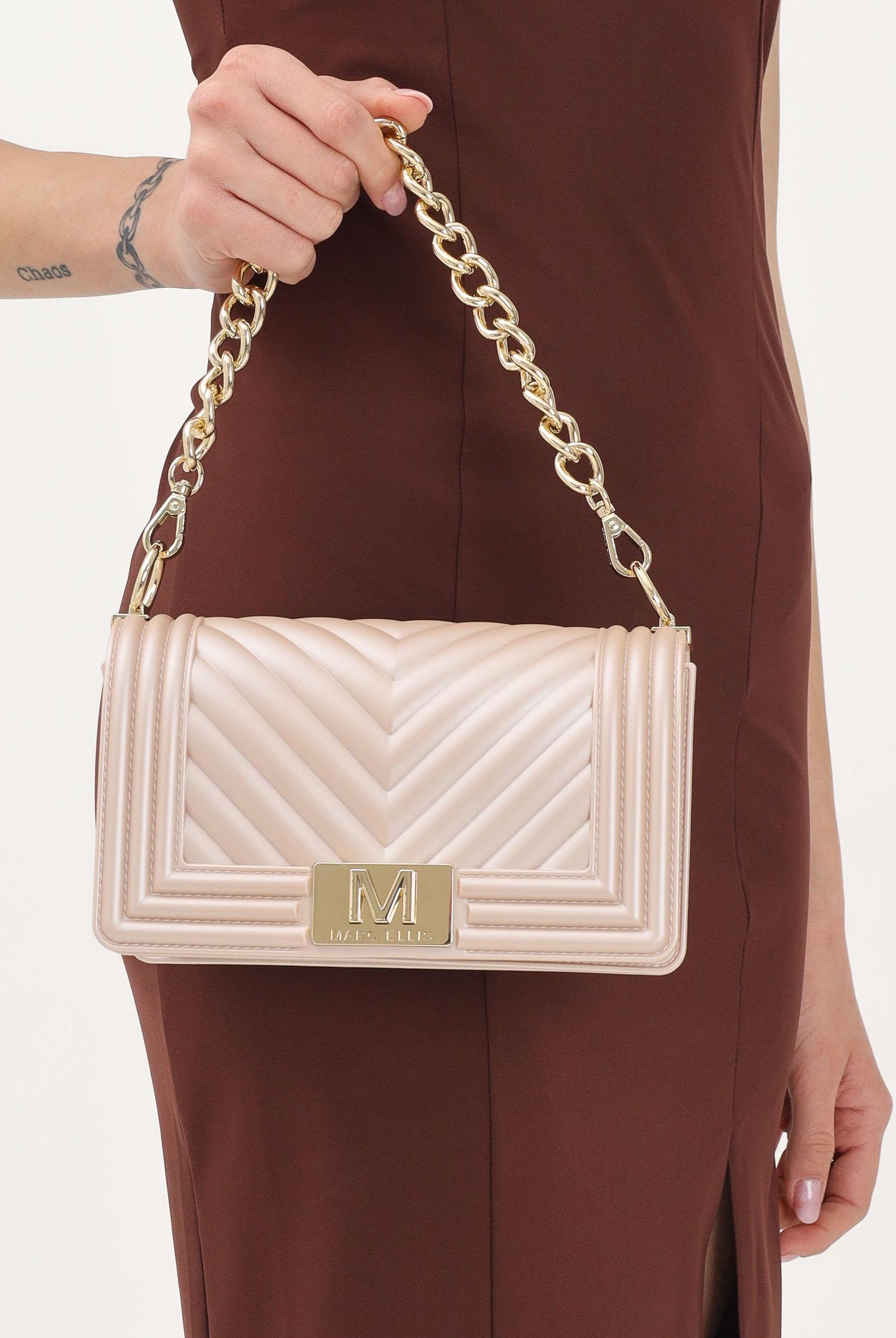 MARC ELLIS Borsa a tracolla Flat S 26 rosa da donna FLAT-S26 LITALIGO MARC ELLIS