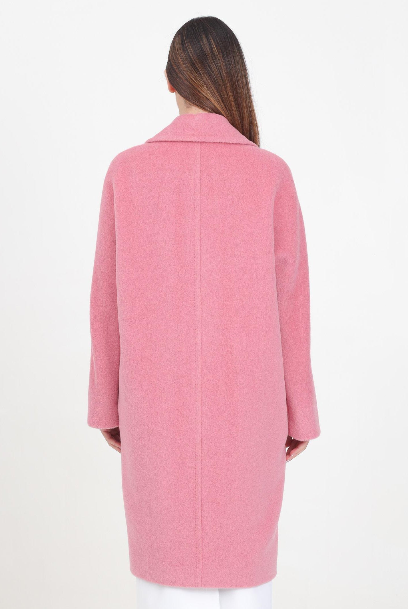 Cappotto doppiopetto Sidney rosa da donna 2426016061600 018 MAX MARA
