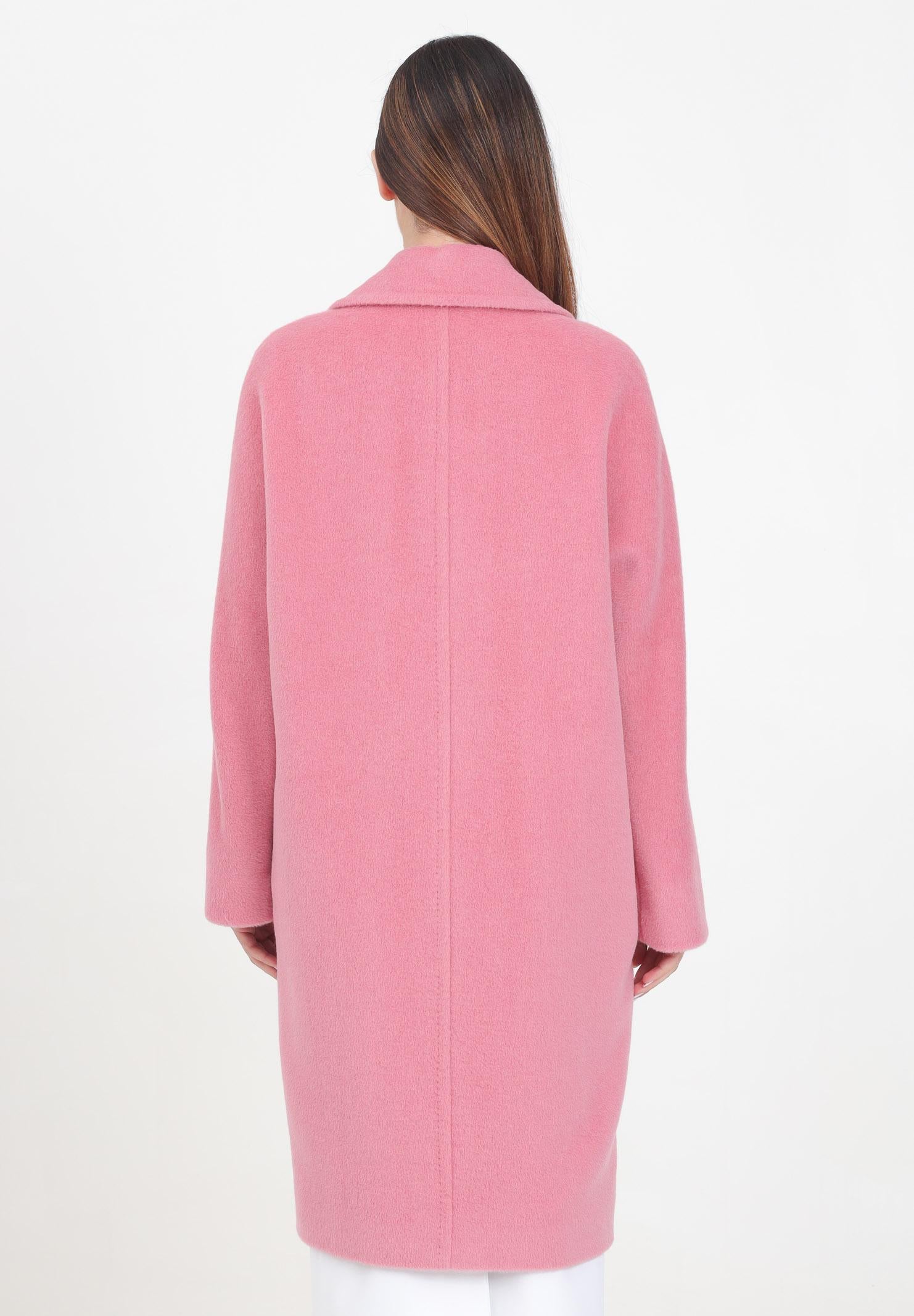 Cappotto doppiopetto Sidney rosa da donna 2426016061600 018 MAX MARA